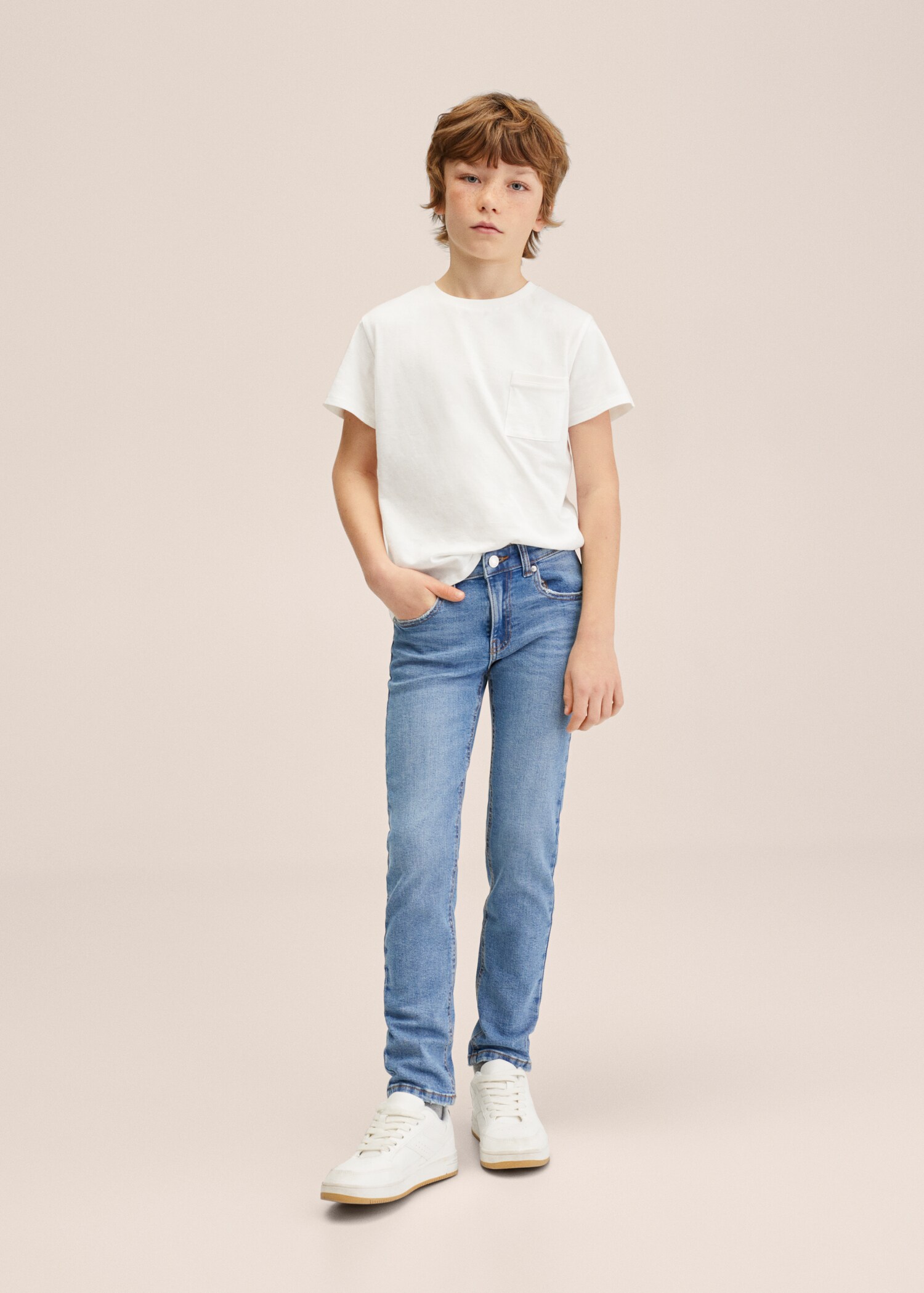Džíny slim fit  - Náhled ve středové rovině