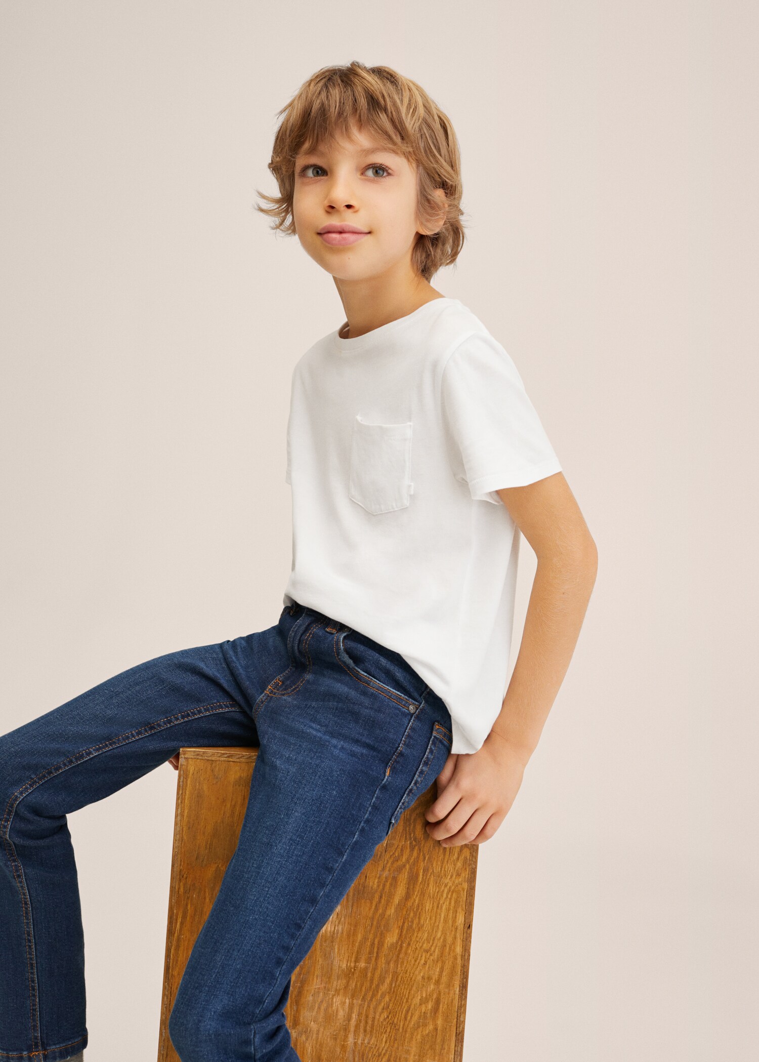 Džíny slim fit  - Náhled ve středové rovině