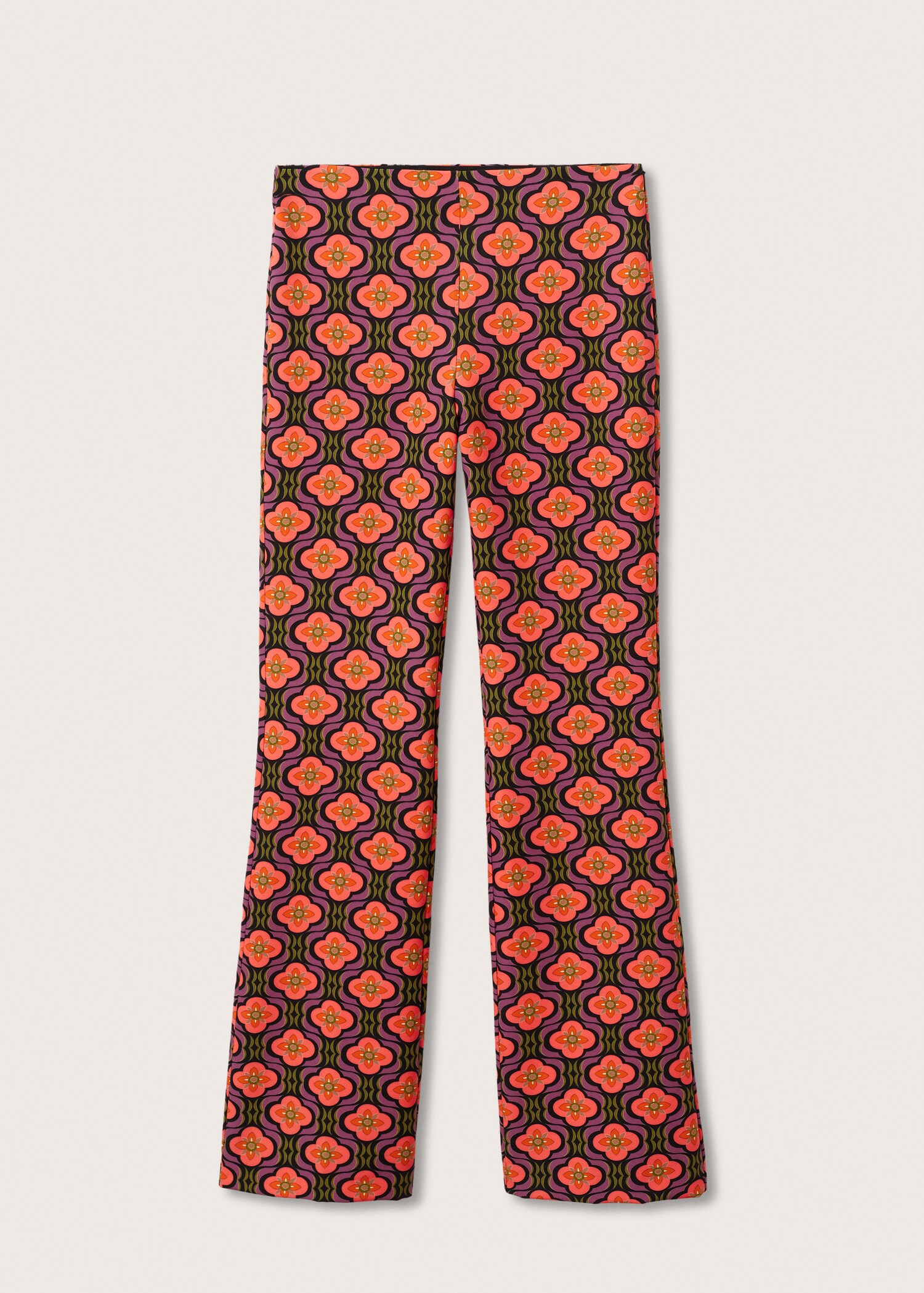 Bedrukte rechte broek - Artikel zonder model