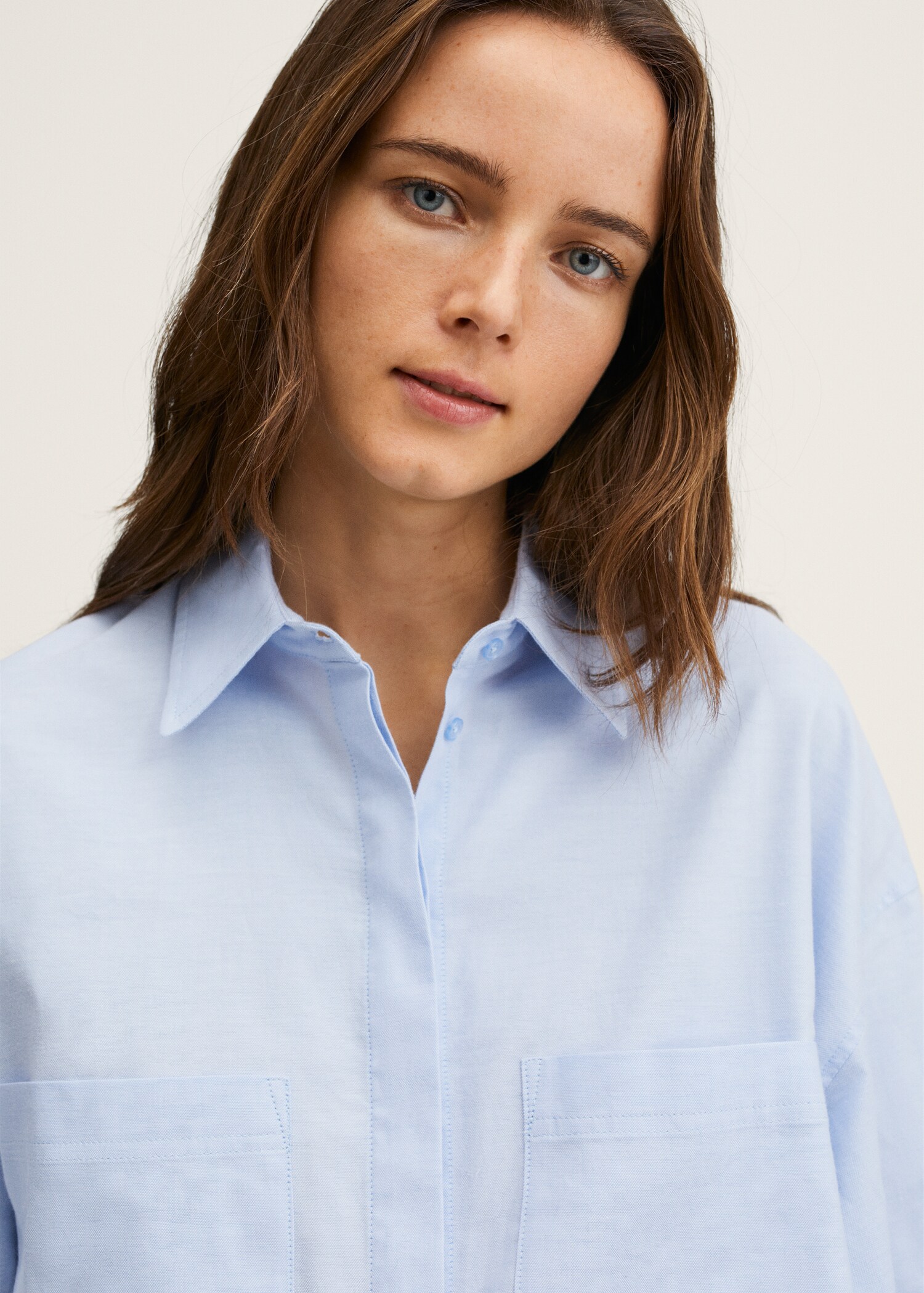 Bavlněná košile oversize - Detail zboží 1