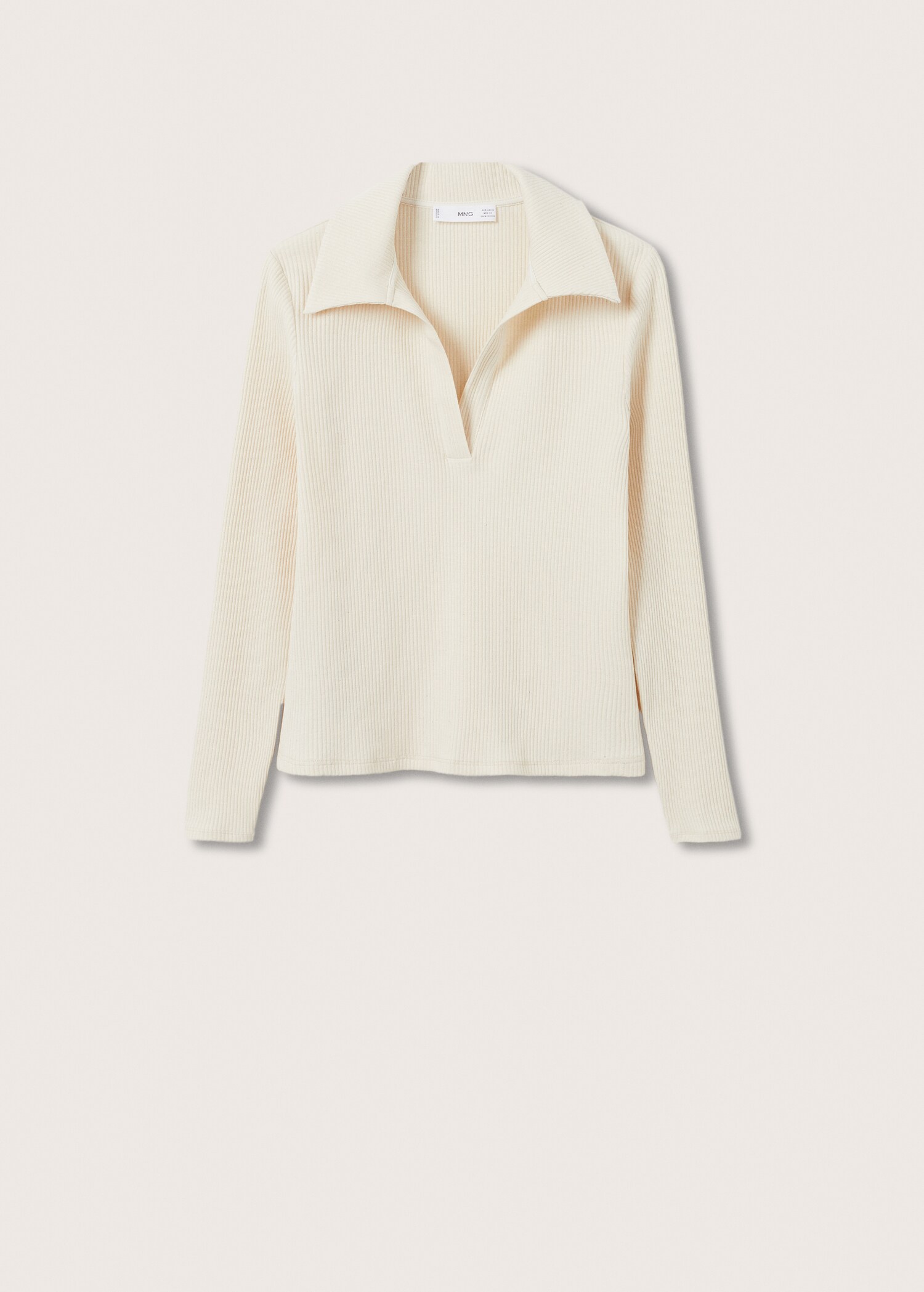 Polo algodón canalé - Artículo sin modelo