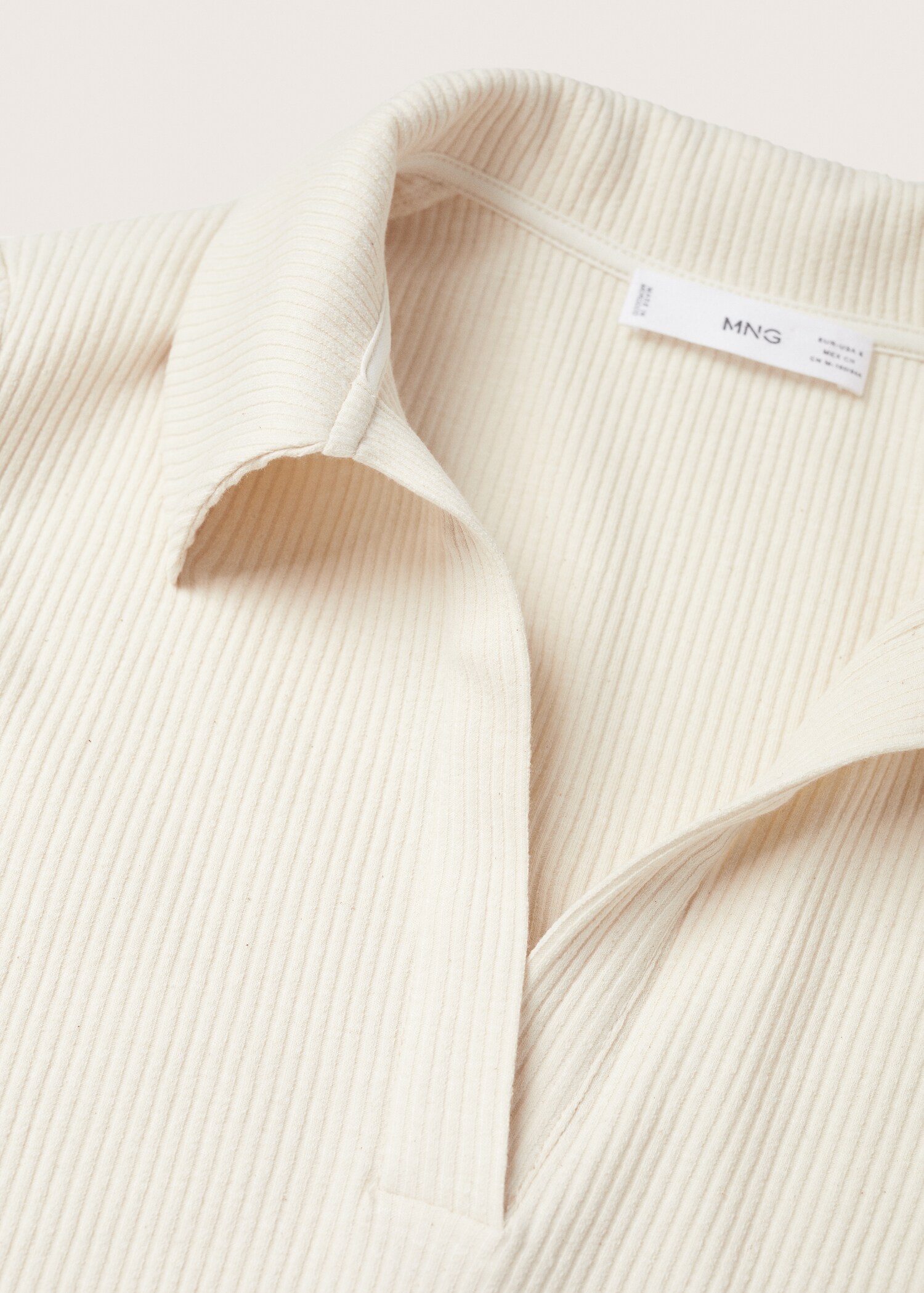 Polo algodón canalé - Detalle del artículo 8