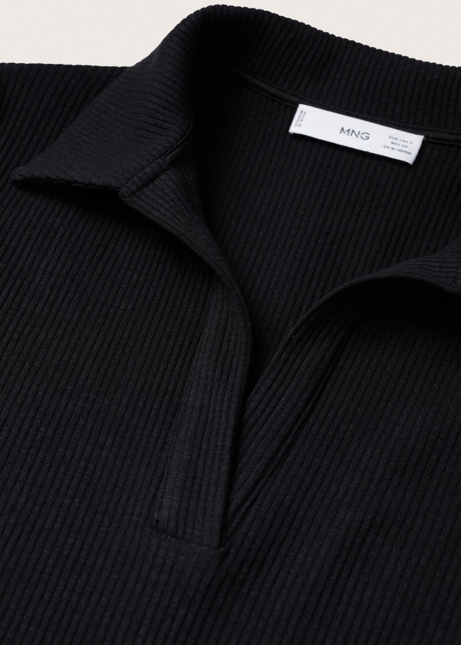 Polo algodón canalé - Detalle del artículo 8