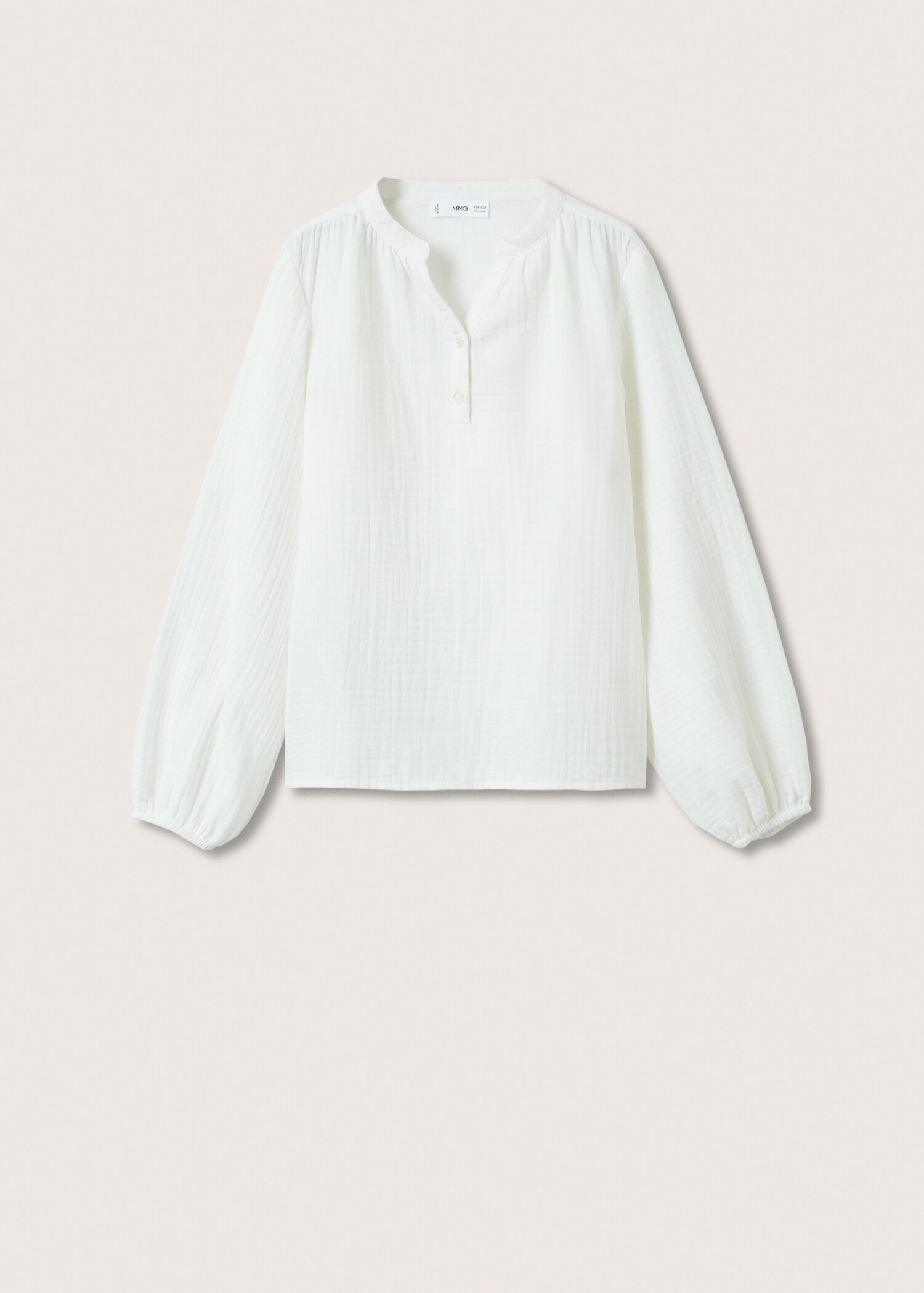Blusa algodón textura - Artículo sin modelo