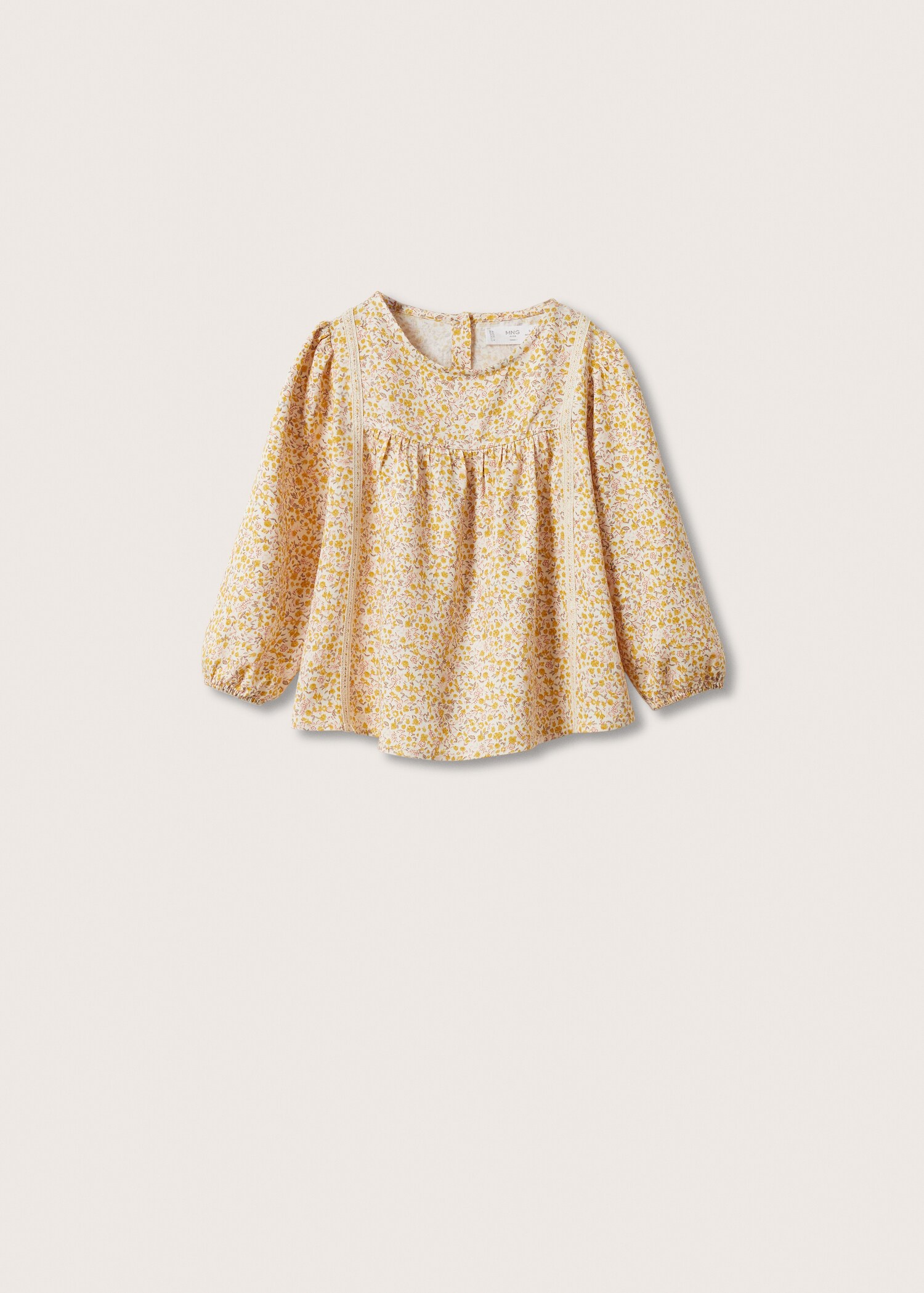Bluse mit Blumenmuster - Artikel ohne Model