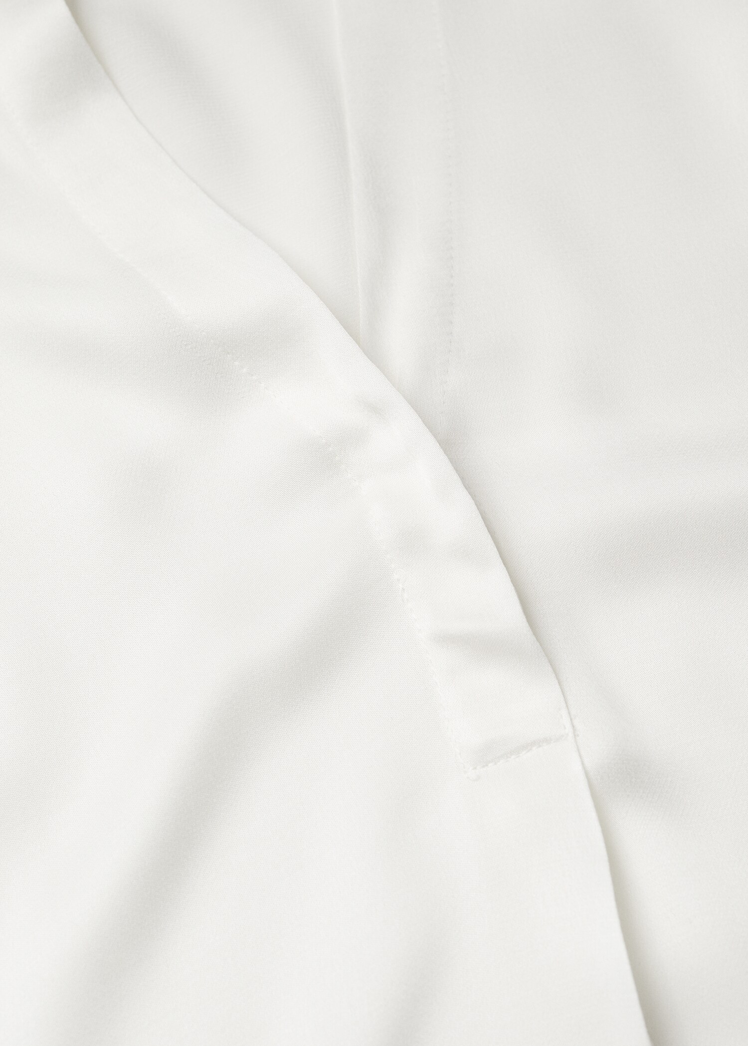 Saténová blůza oversize - Detail zboží 8