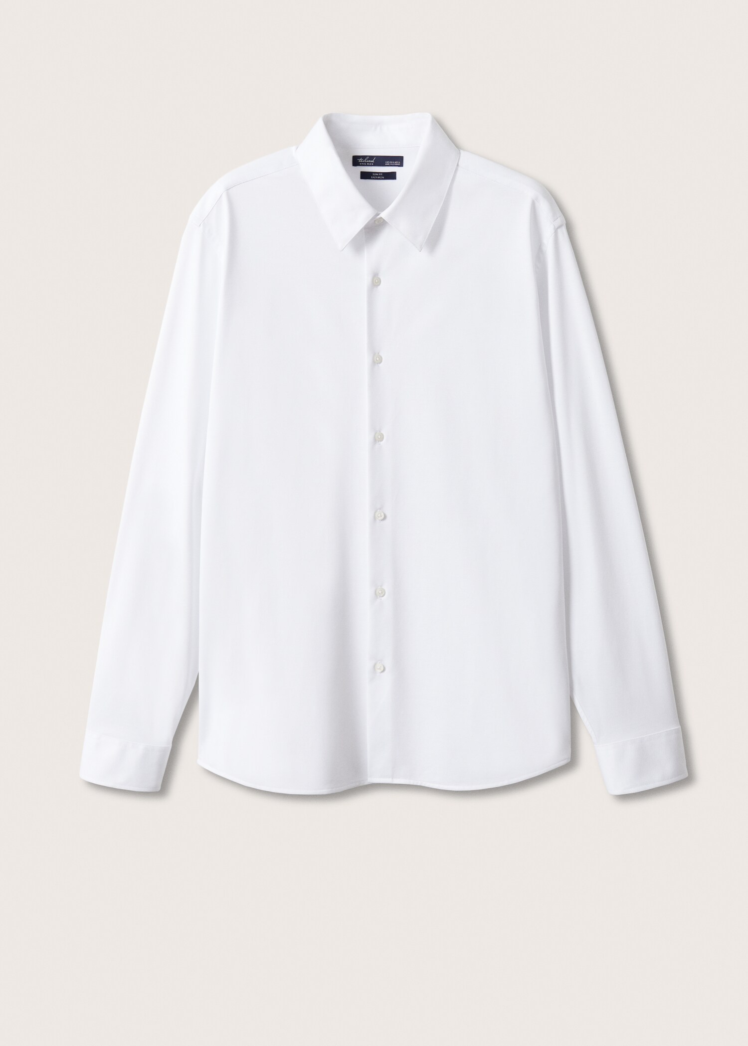Camisa traje slim fit algodón stretch - Artículo sin modelo