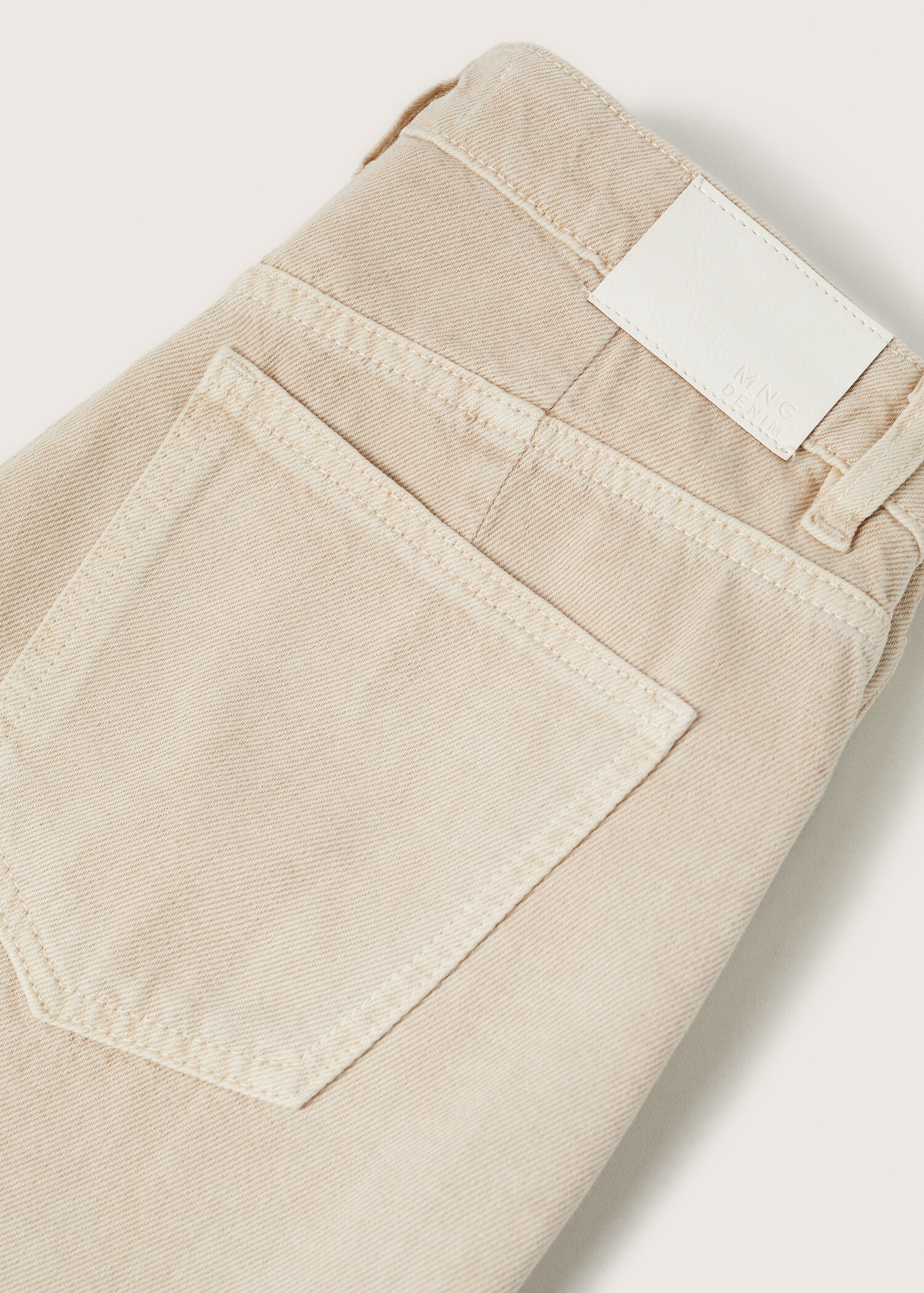 Medium-rise wideleg jeans - Details of the article 8