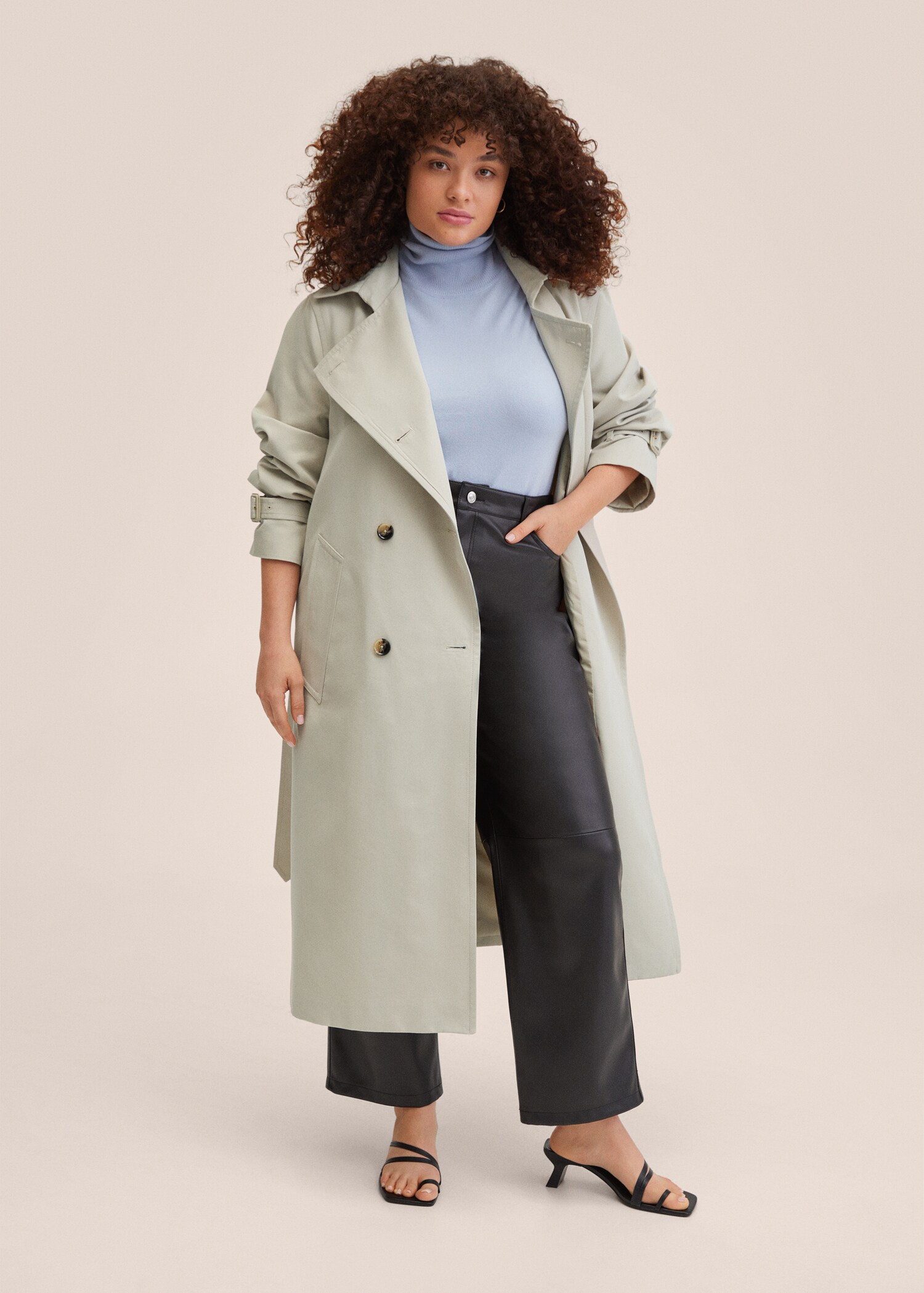 Double breasted trench - Details of the article 3