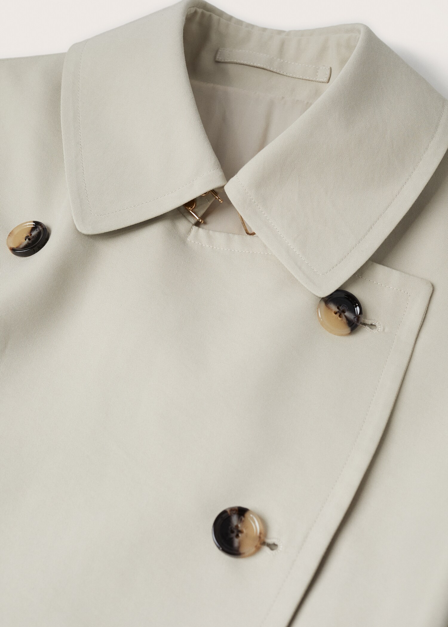 Double breasted trench - Details of the article 8