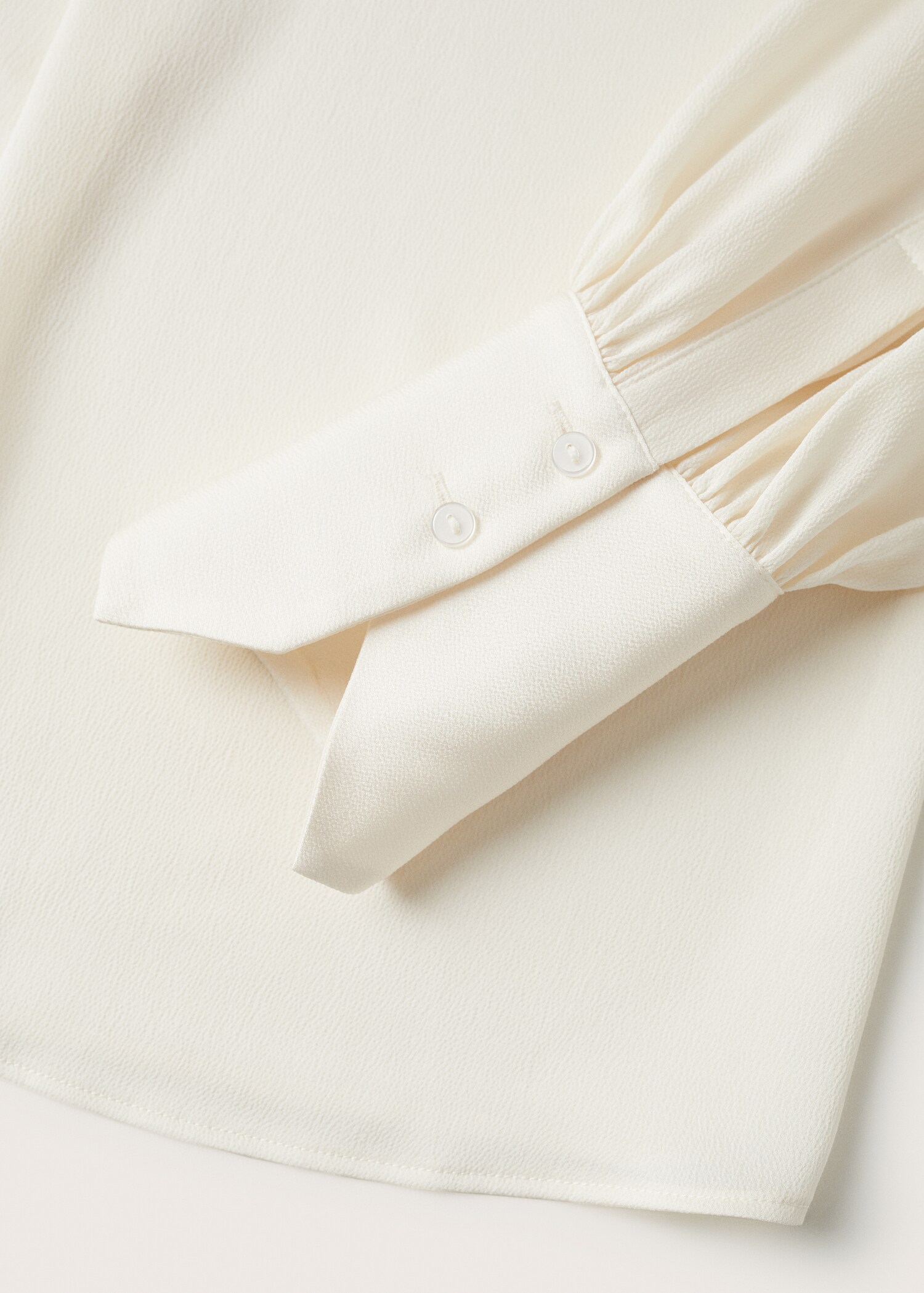 Satin finish flowy blouse - Details of the article 8