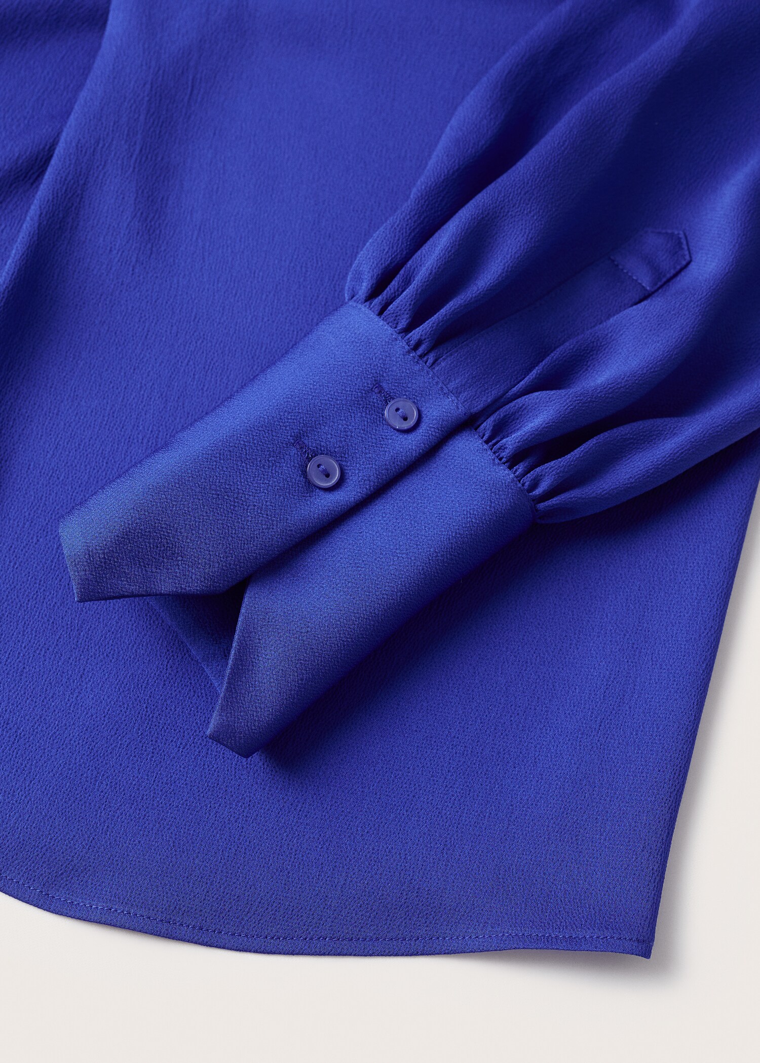 Satin finish flowy blouse - Details of the article 8
