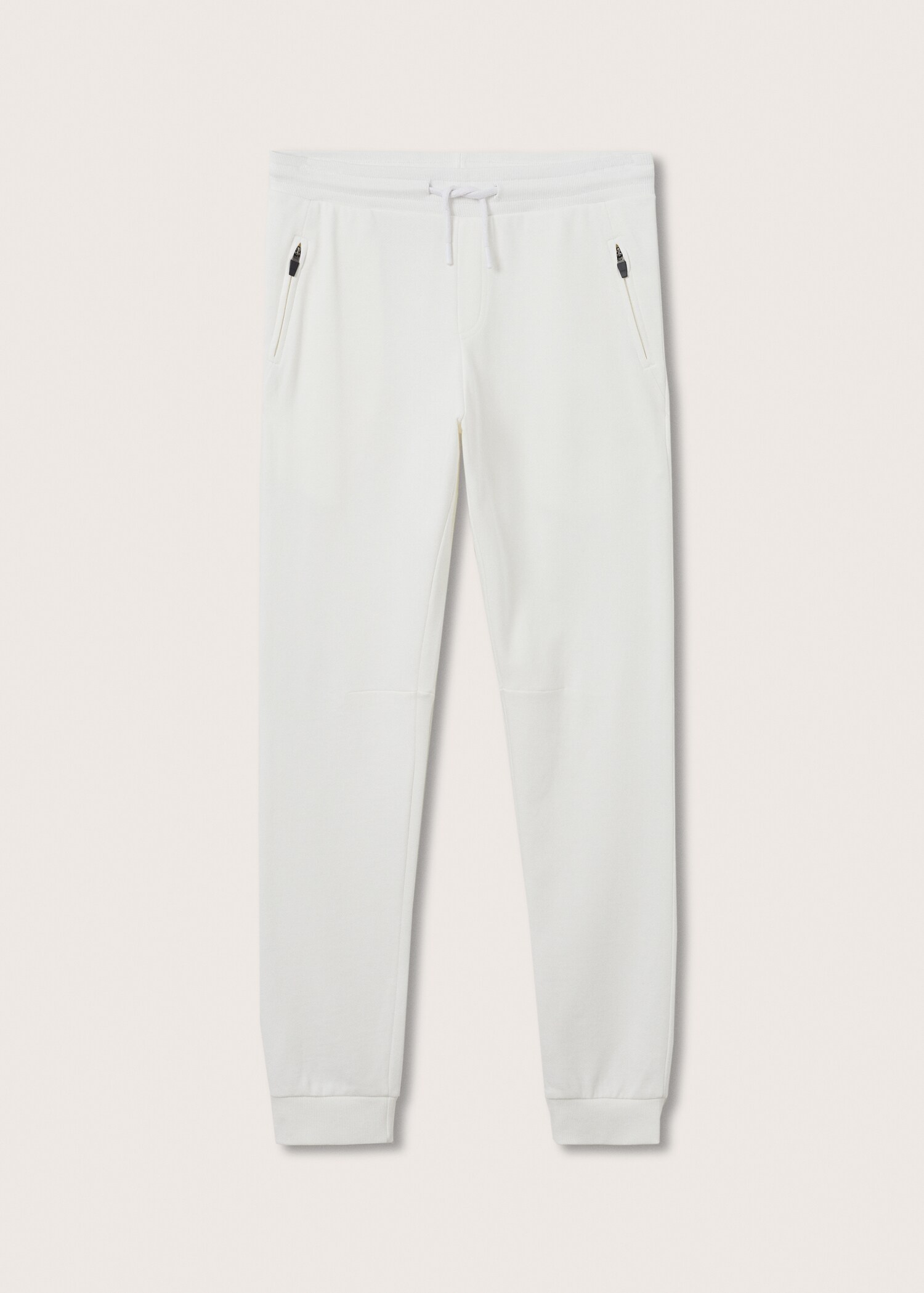 Cotton jogger-style trousers - Article without model