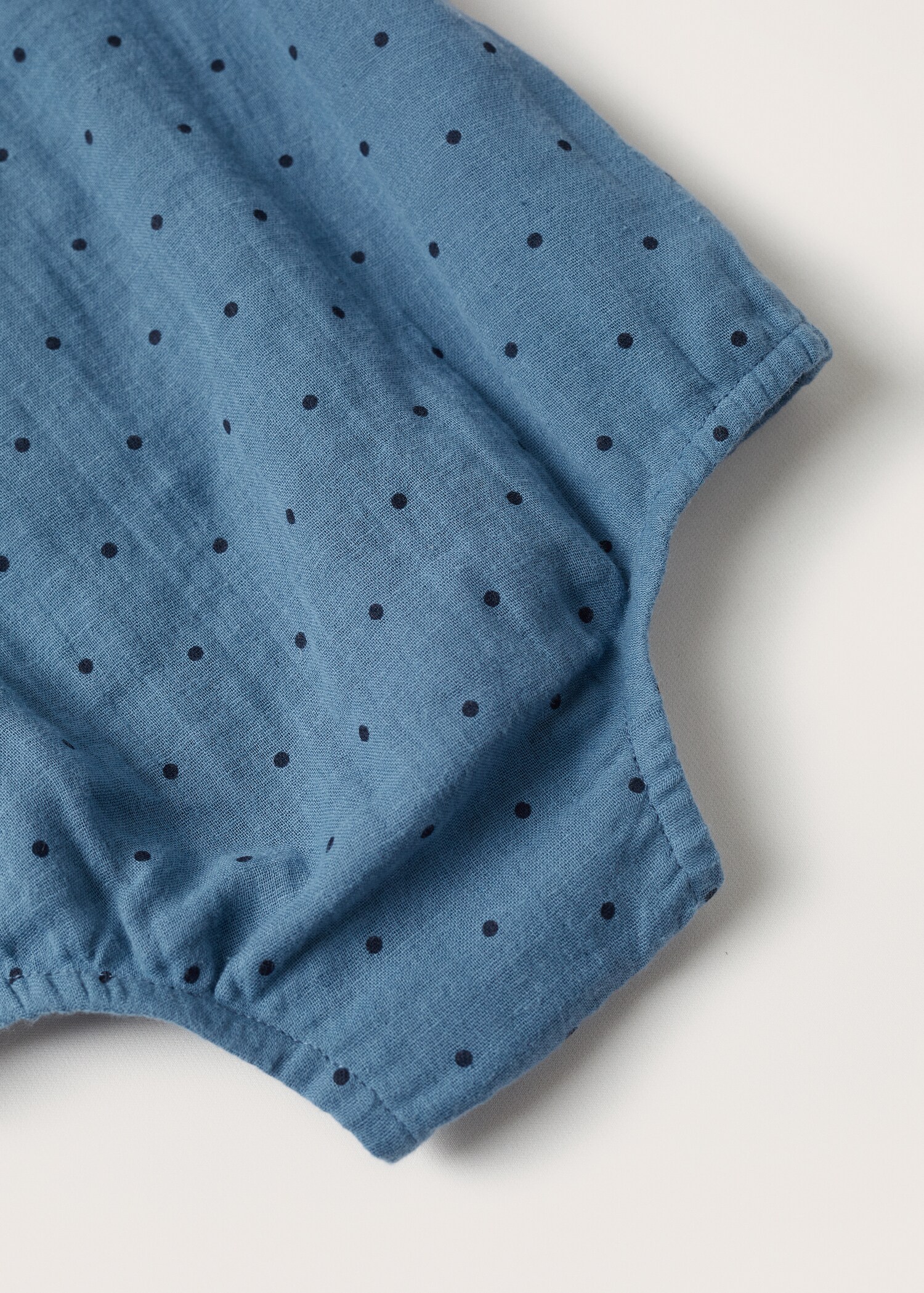 Print cotton one-piece suit - Details of the article 9