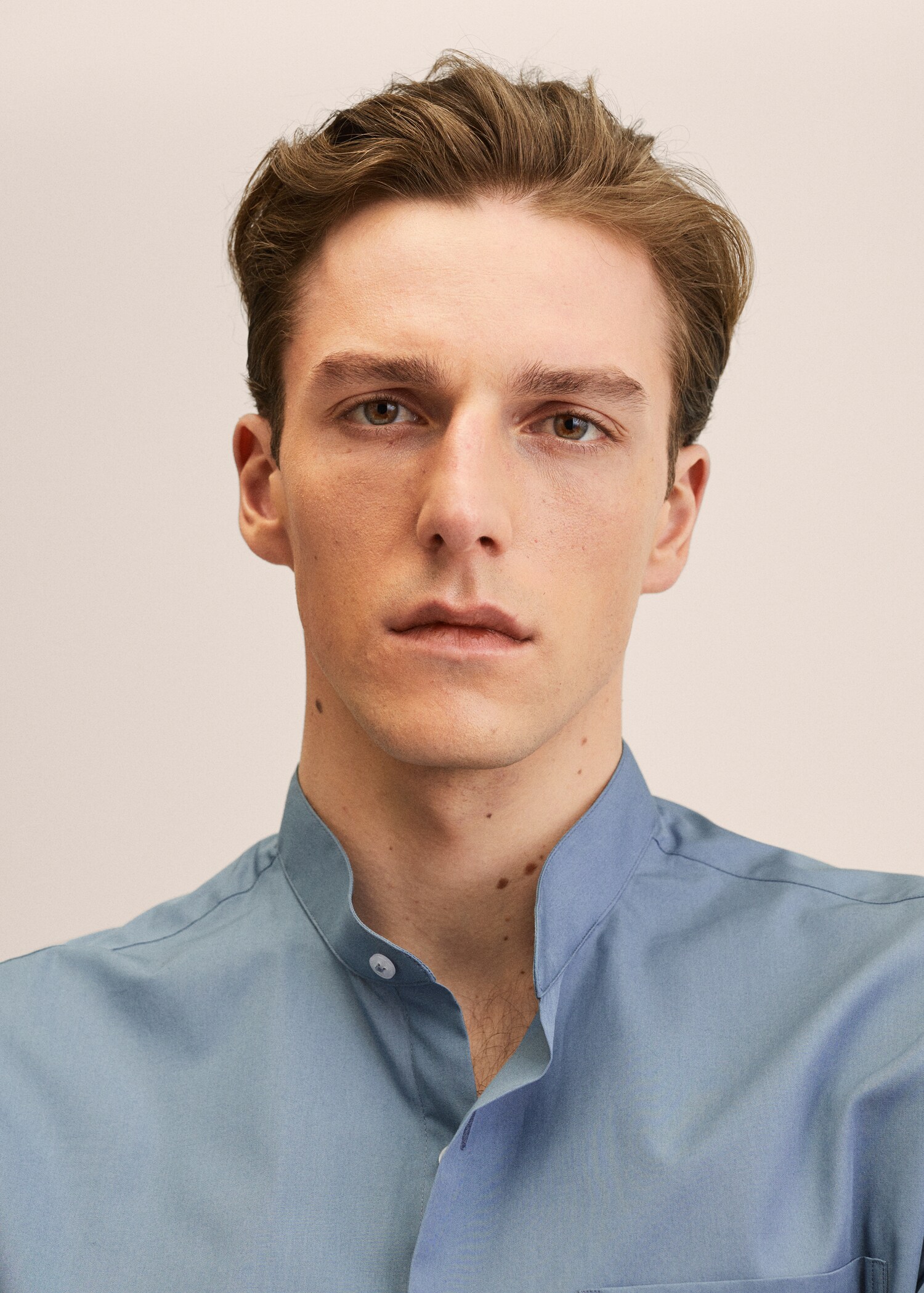 Chemise slim fit col mao - Détail de l'article 1