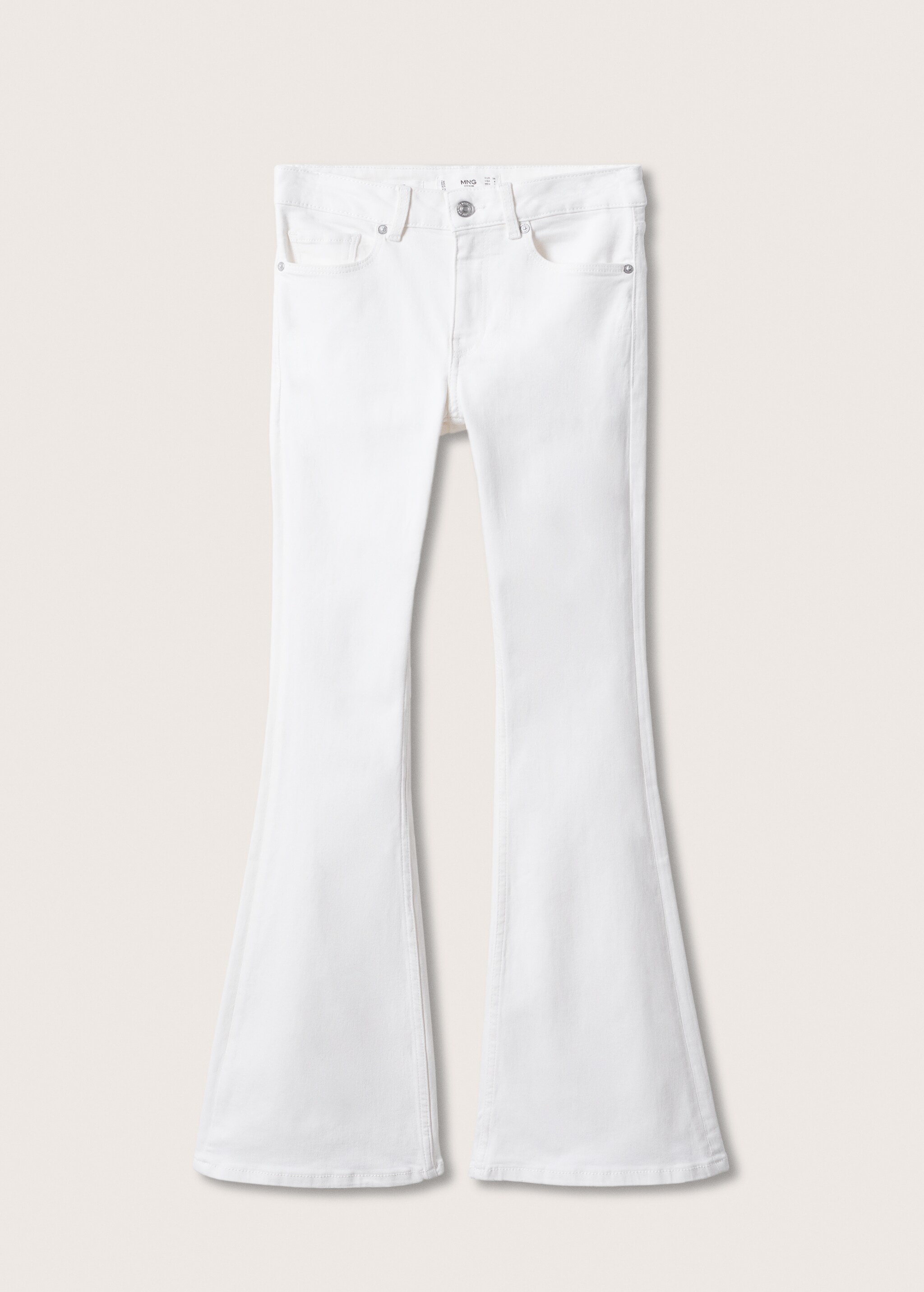 Medium-rise flared jeans  - Article without model