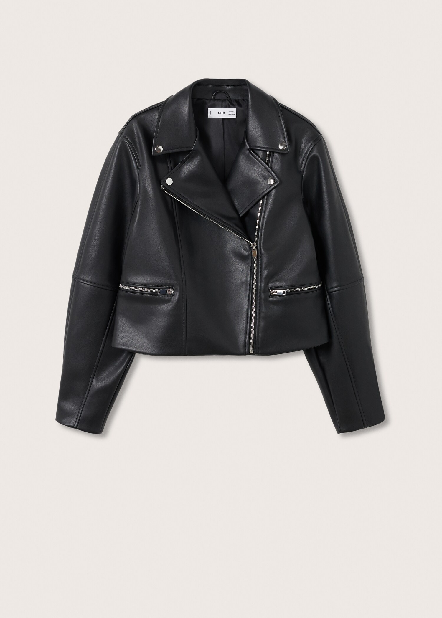 Chaqueta biker efecto piel  - Artículo sin modelo