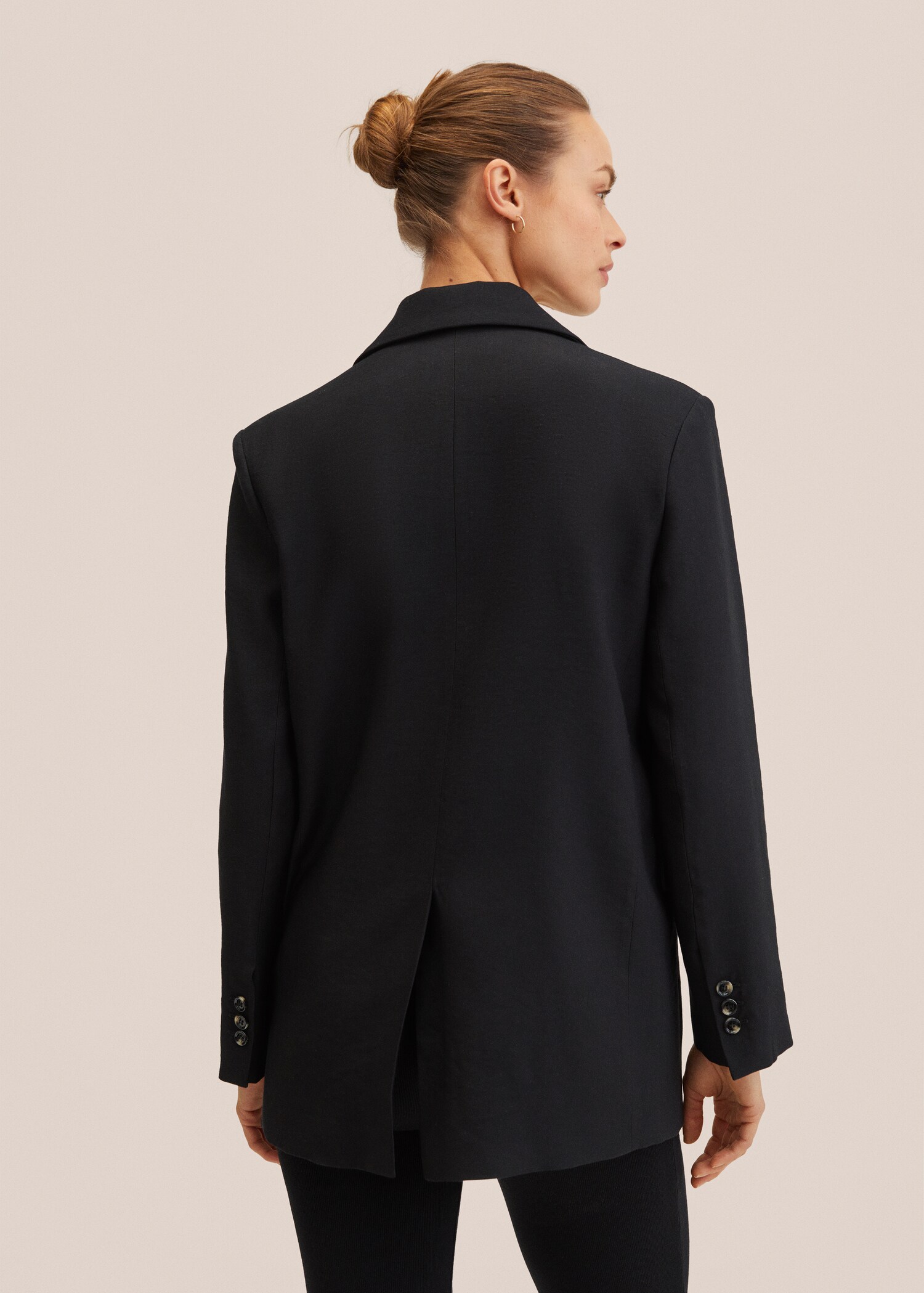 Oversized suit jacket - Woman | MANGO OUTLET United Kingdom