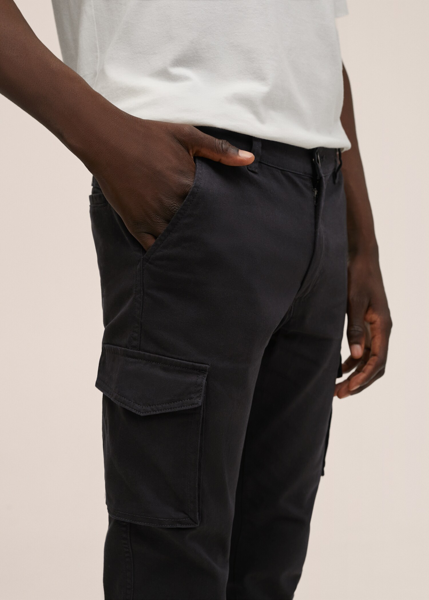 Pantalón cargo algodón - Detalle del artículo 1