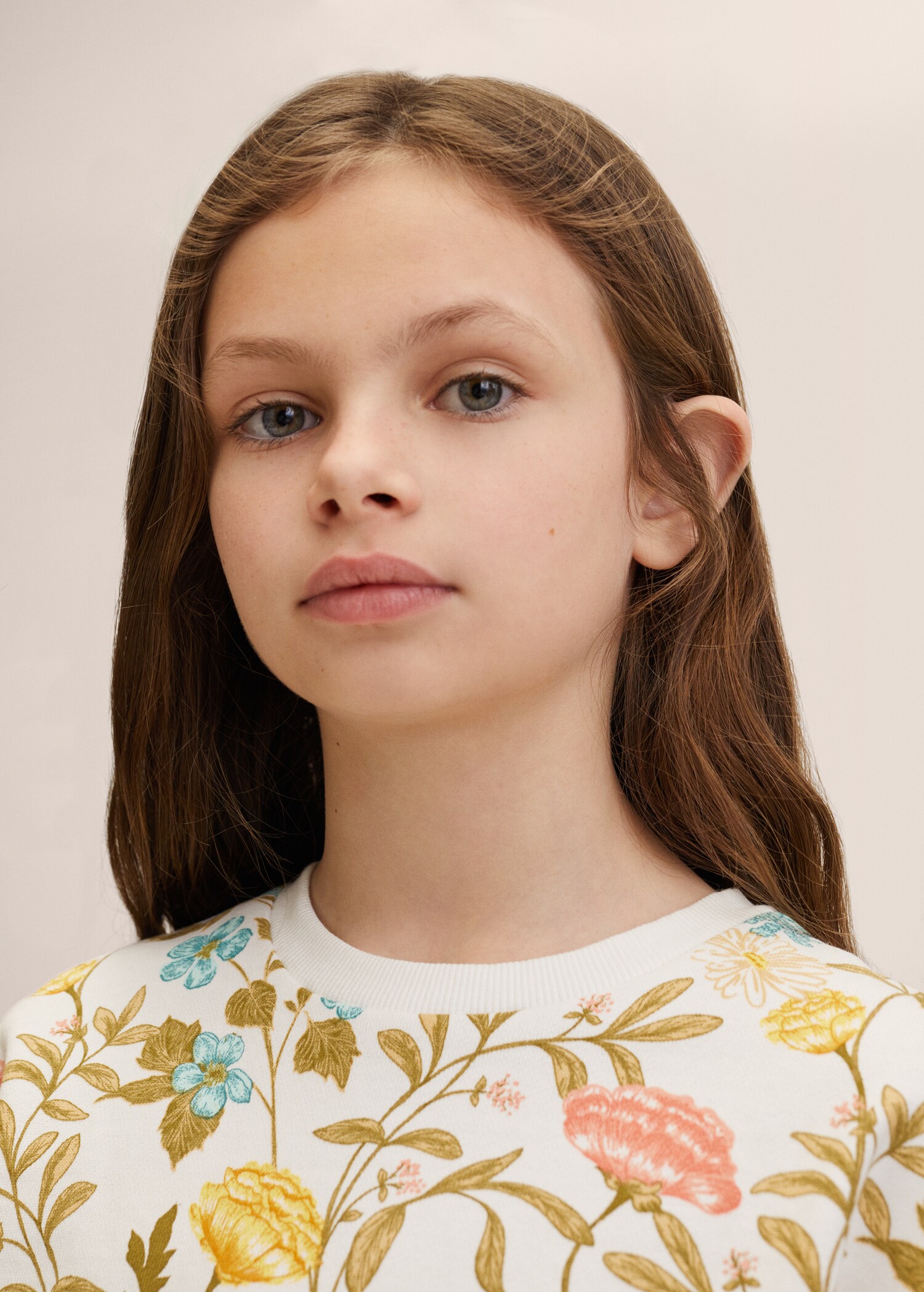 Sudadera estampado floral - Detalle del artículo 1