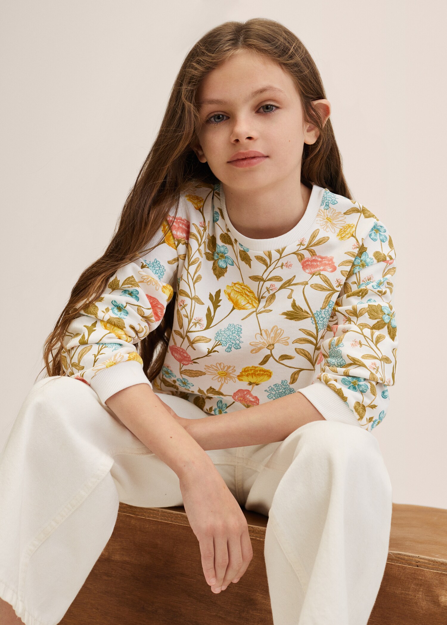 Sudadera estampado floral - Detalle del artículo 2