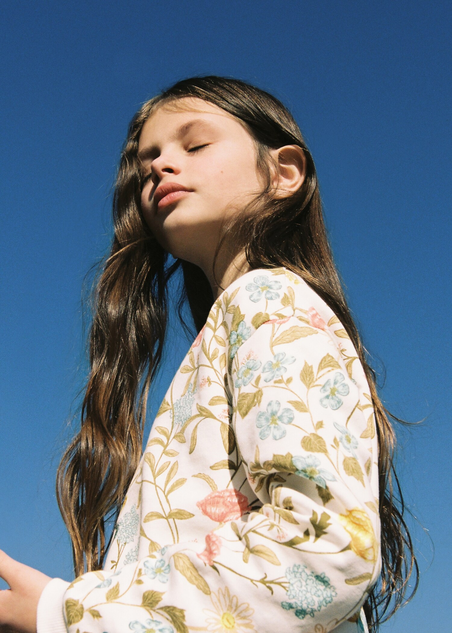 Sudadera estampado floral - Detalle del artículo 5