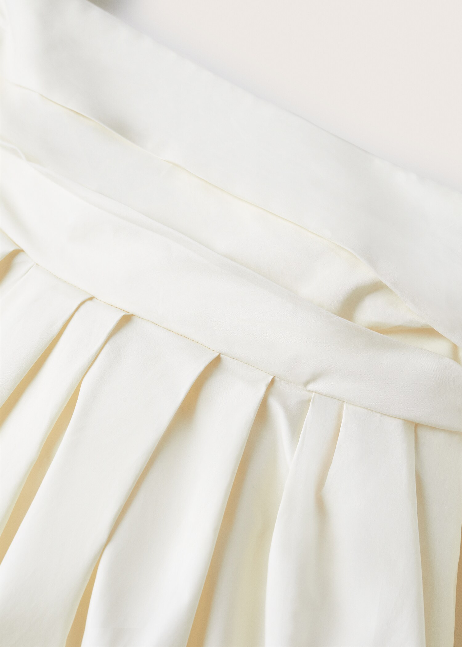 Vestido algodón manga abullonada - Detalle del artículo 8