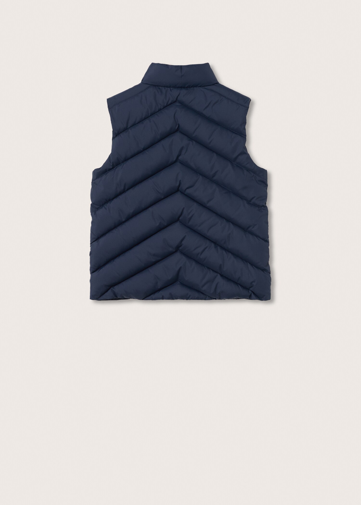 Gilet imbottito tasche - Retro dell'articolo