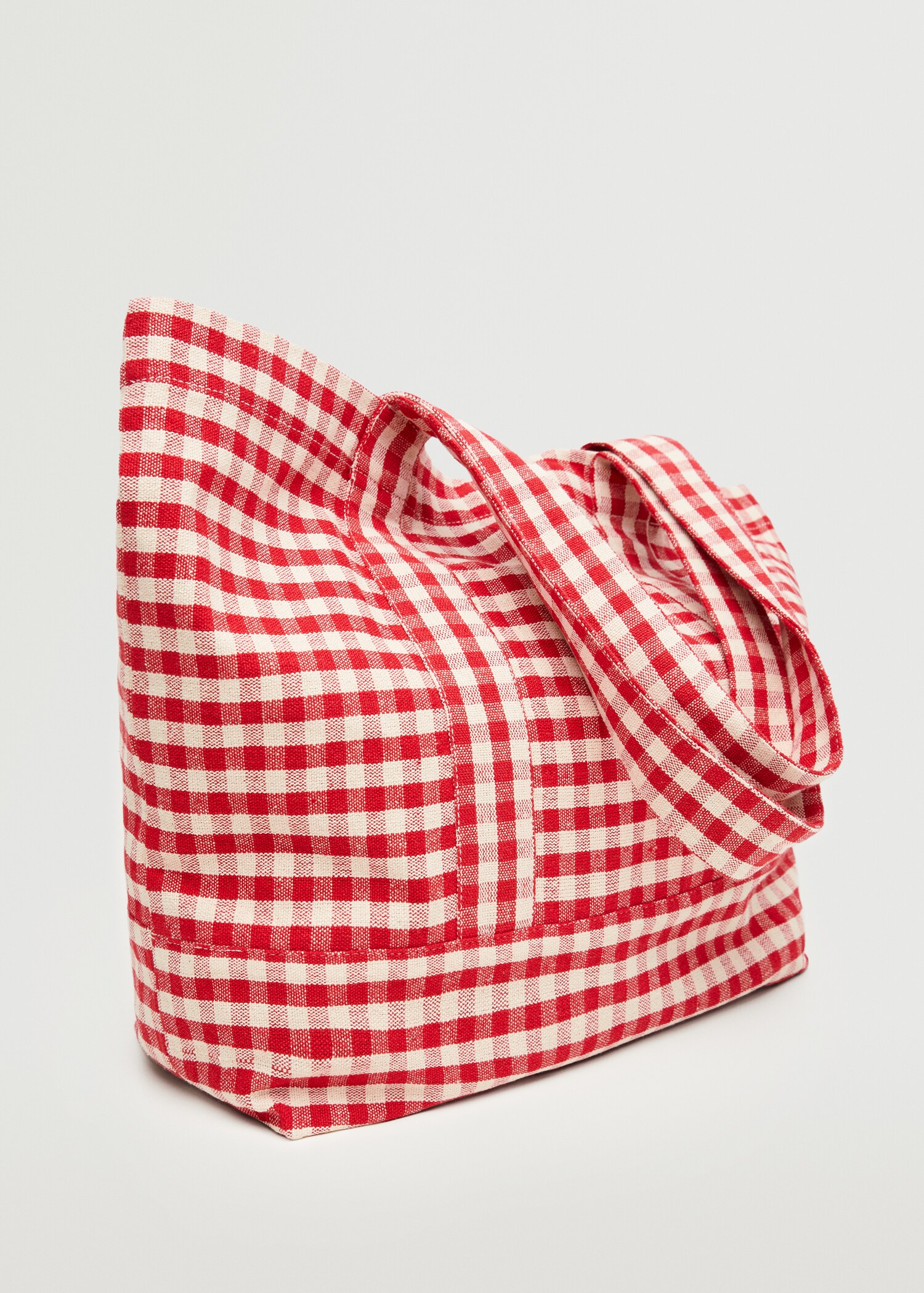  Cotton shopper bag - Medium plane