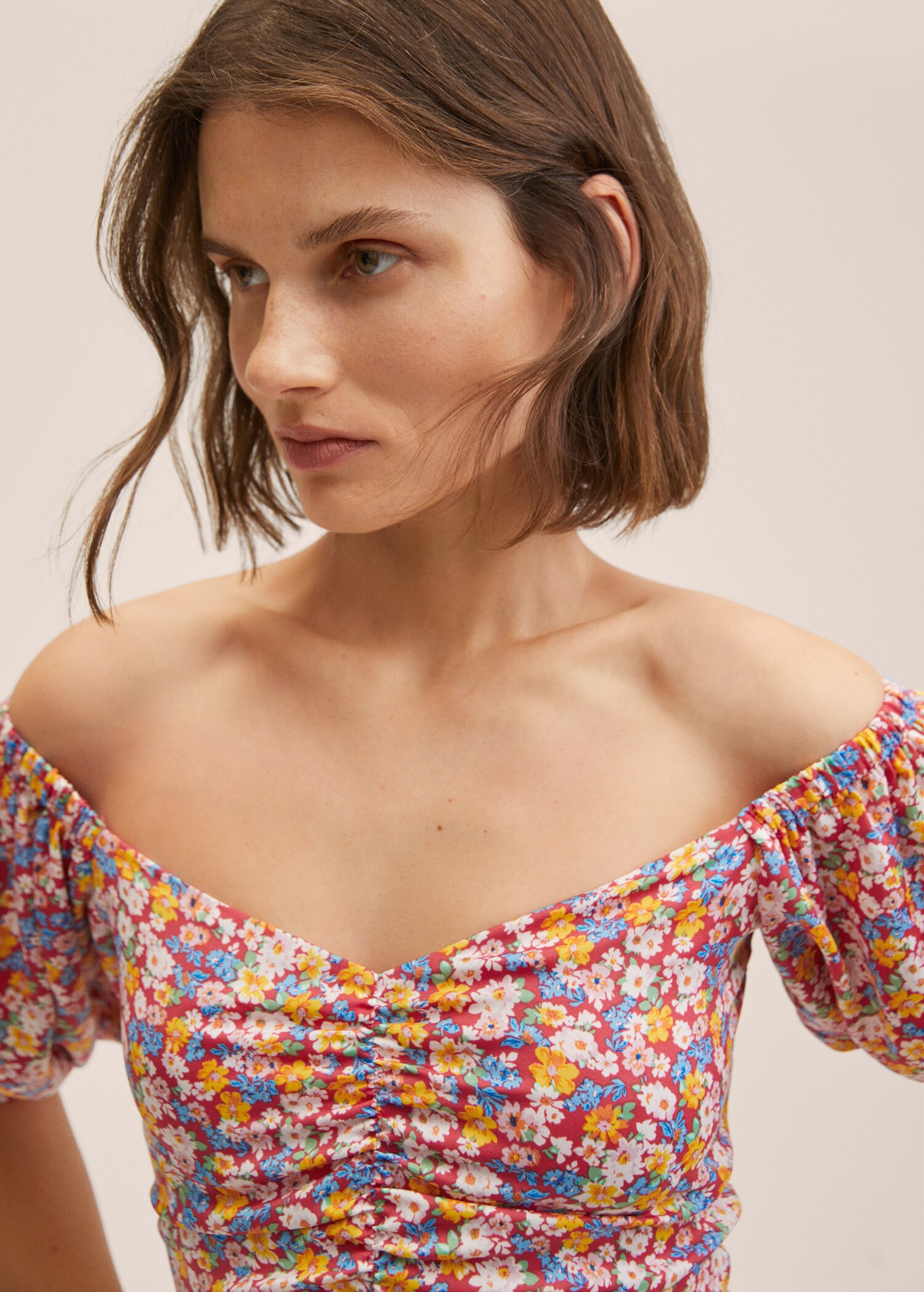 Top crop estampat - Detall de l'article 1