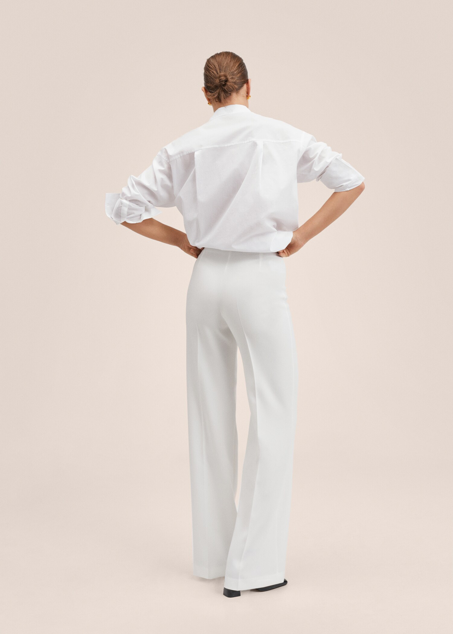 Pantalón traje wideleg  - Reverso del artículo