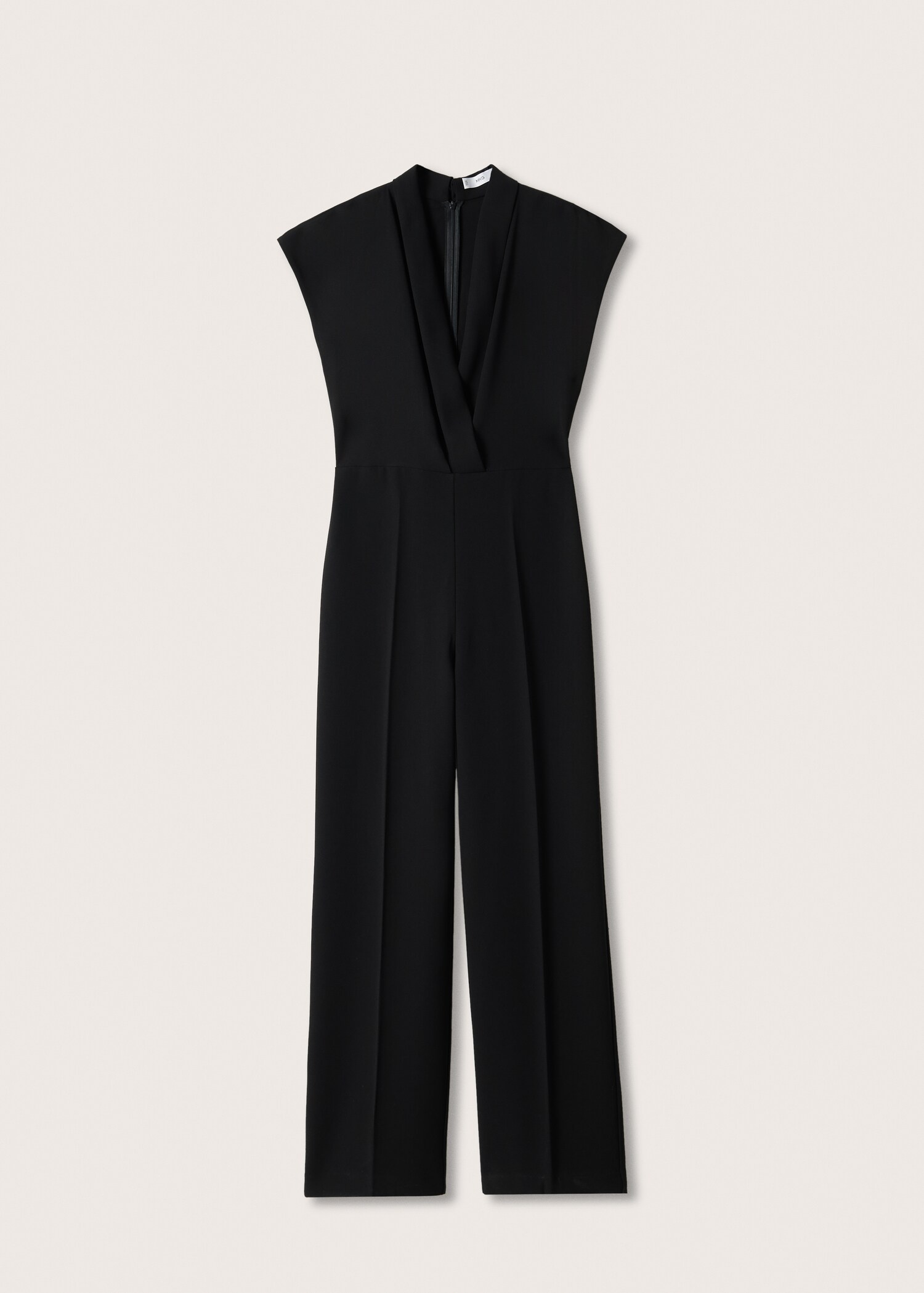 Wrap neckline jumpsuit - Article without model