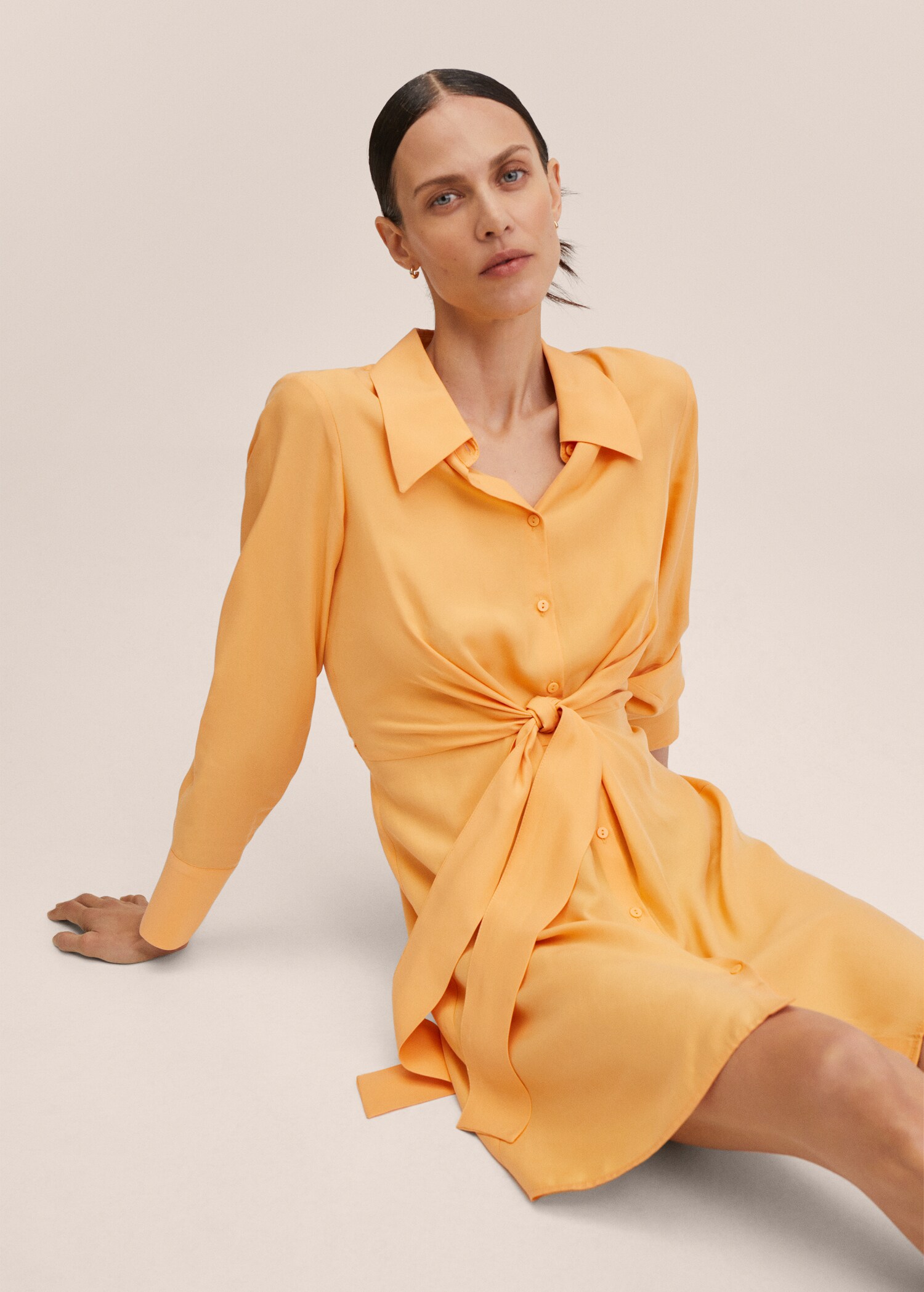 Hemdblusenkleid aus Lyocell - Detail des Artikels 2