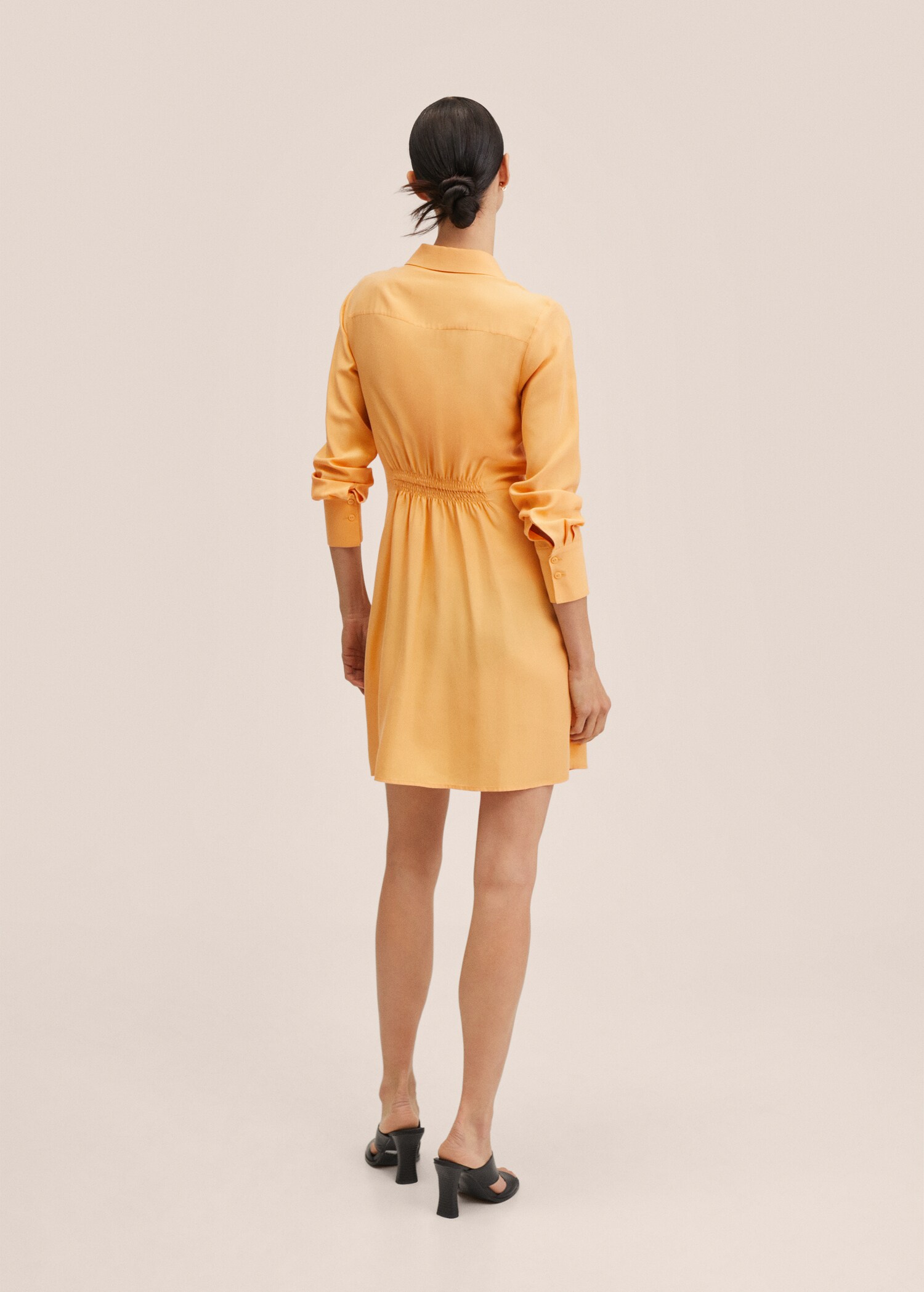 Hemdblusenkleid aus Lyocell - Rückseite des Artikels