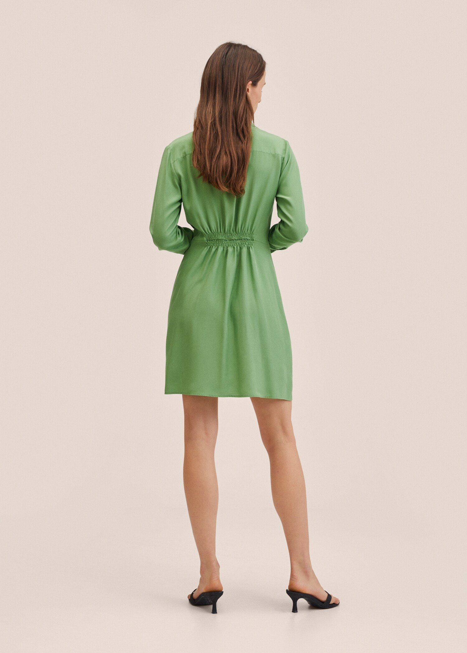 Hemdblusenkleid aus Lyocell - Rückseite des Artikels