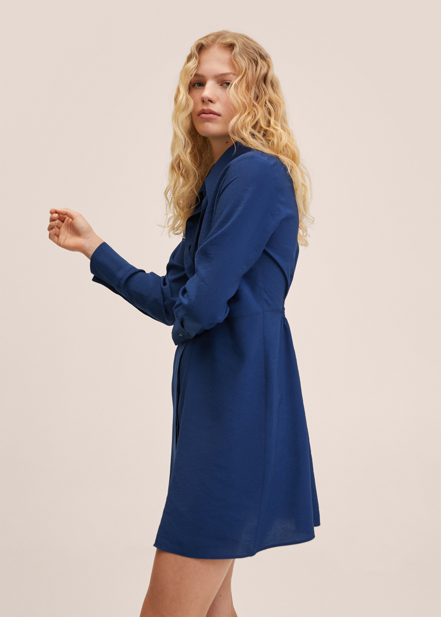 Hemdblusenkleid aus Lyocell - Detail des Artikels 2