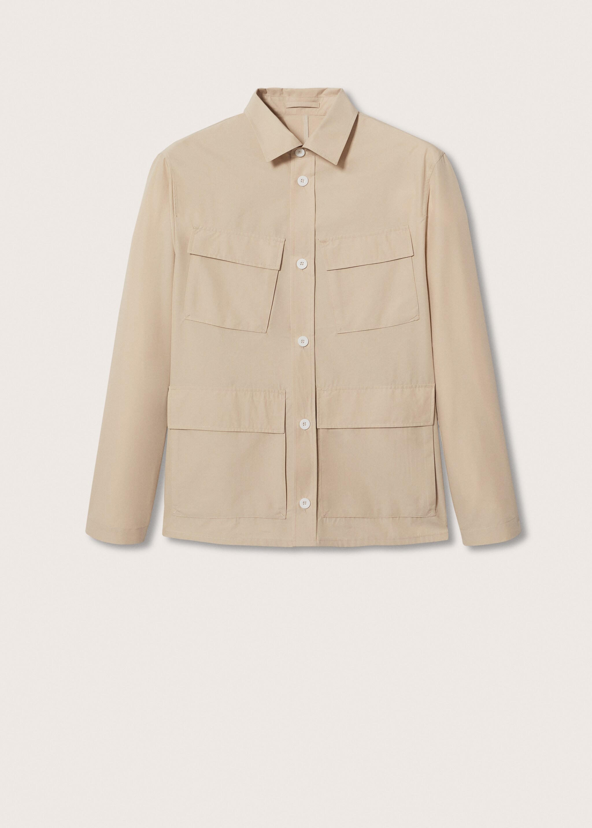 Cotton safari-style jacket - Article without model