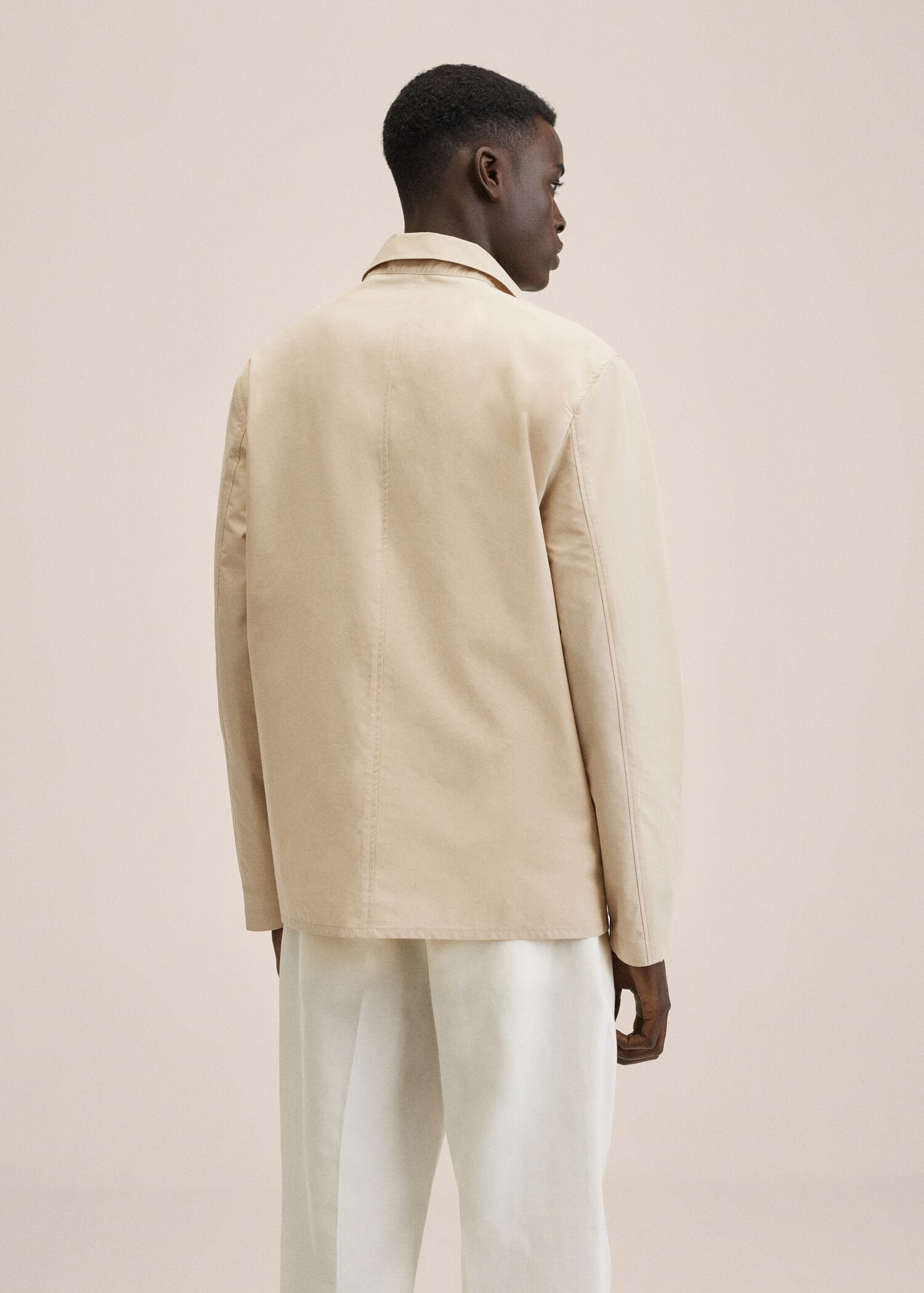 Chaqueta sahariana algodón - Reverso del artículo