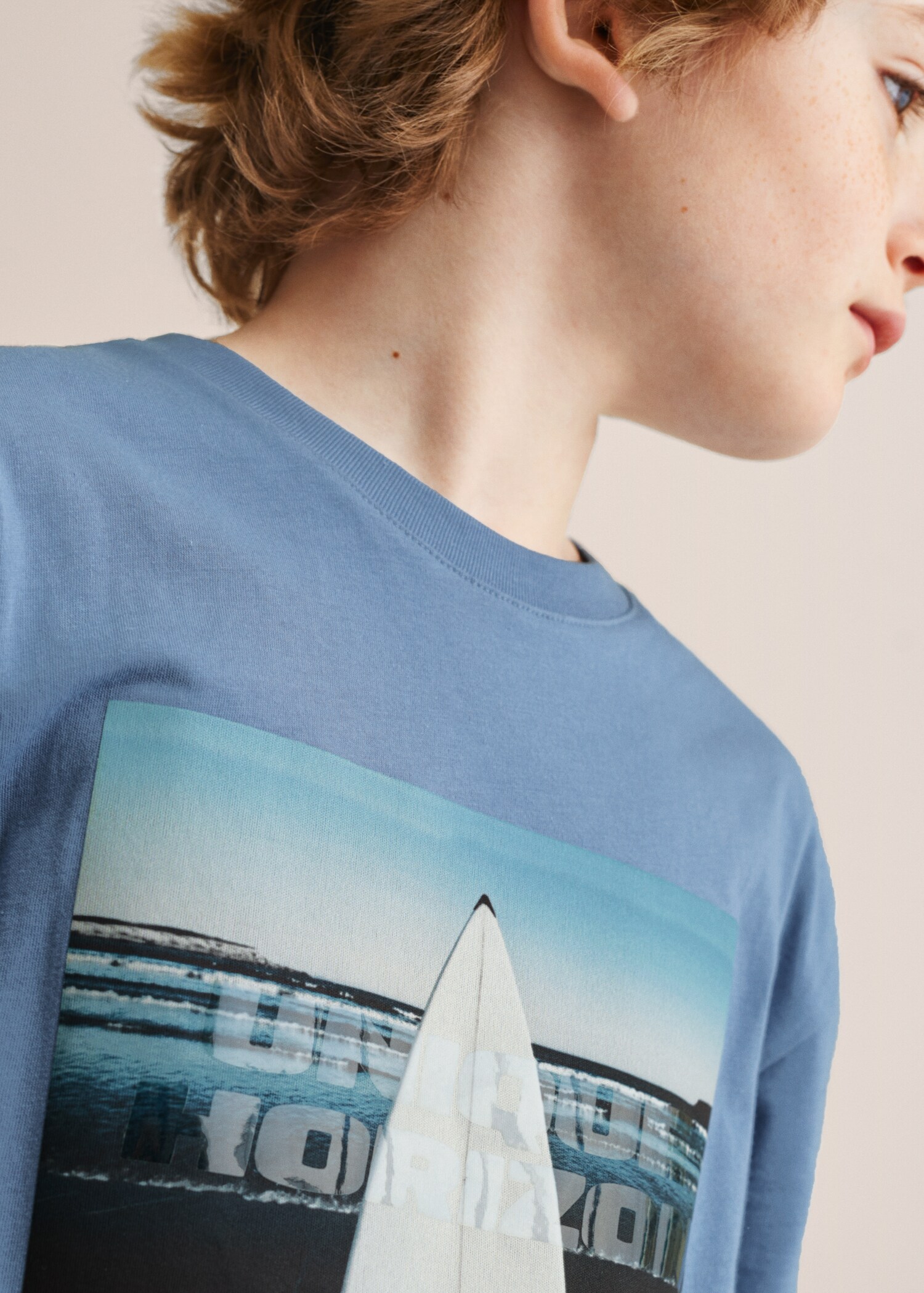 Printed cotton-blend t-shirt - Details of the article 2