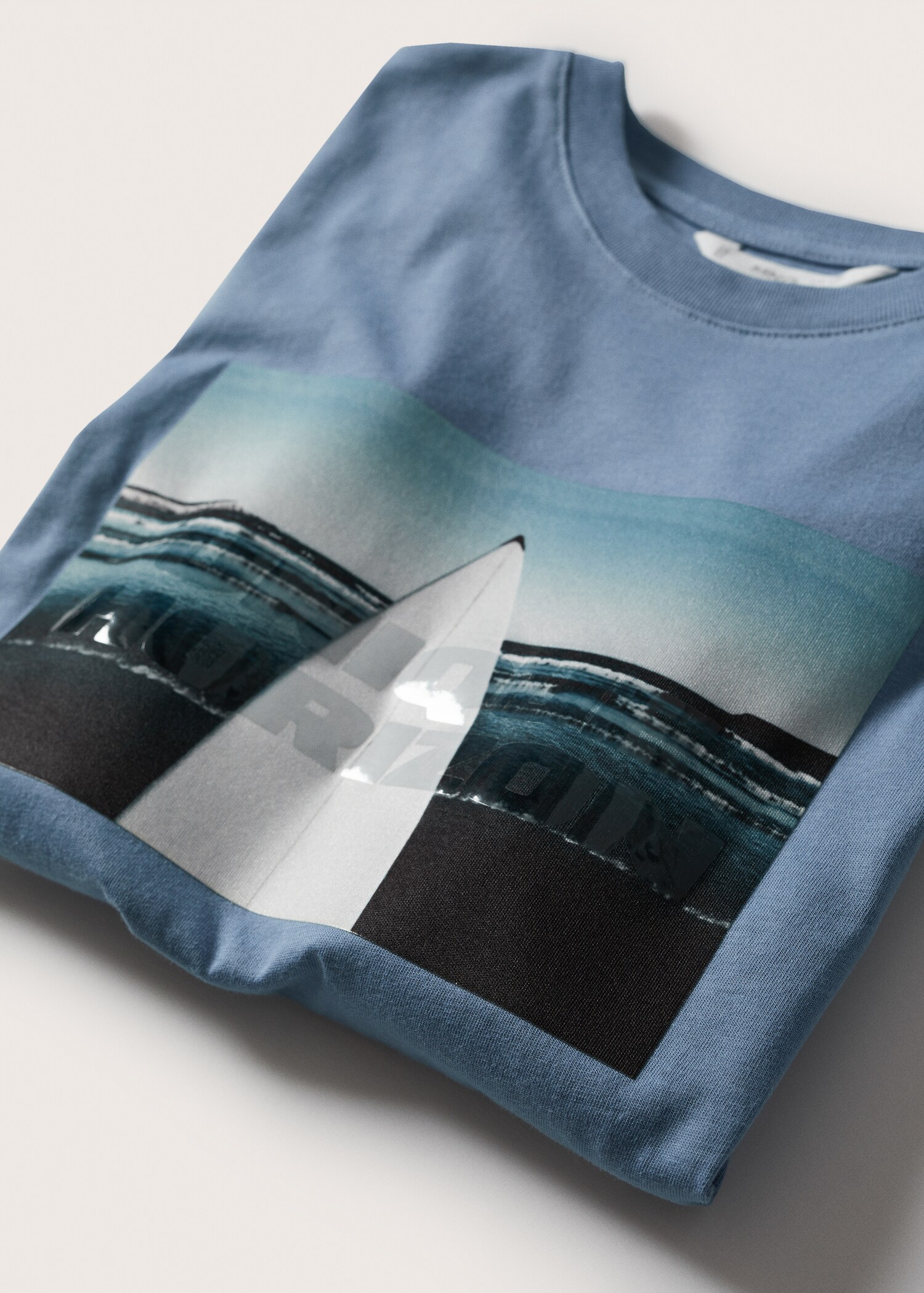 Printed cotton-blend t-shirt - Details of the article 8