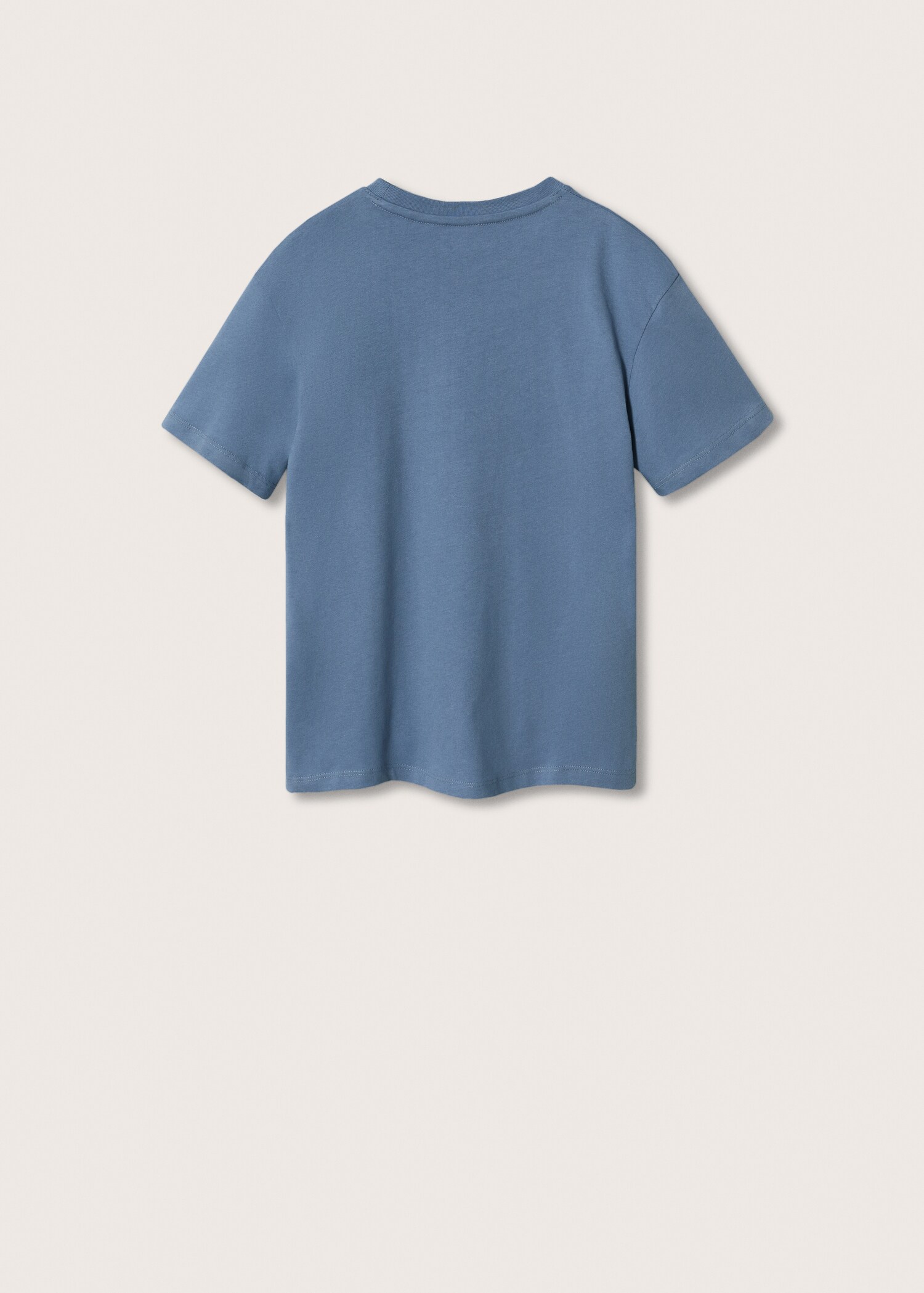 Printed cotton-blend t-shirt - Reverse of the article