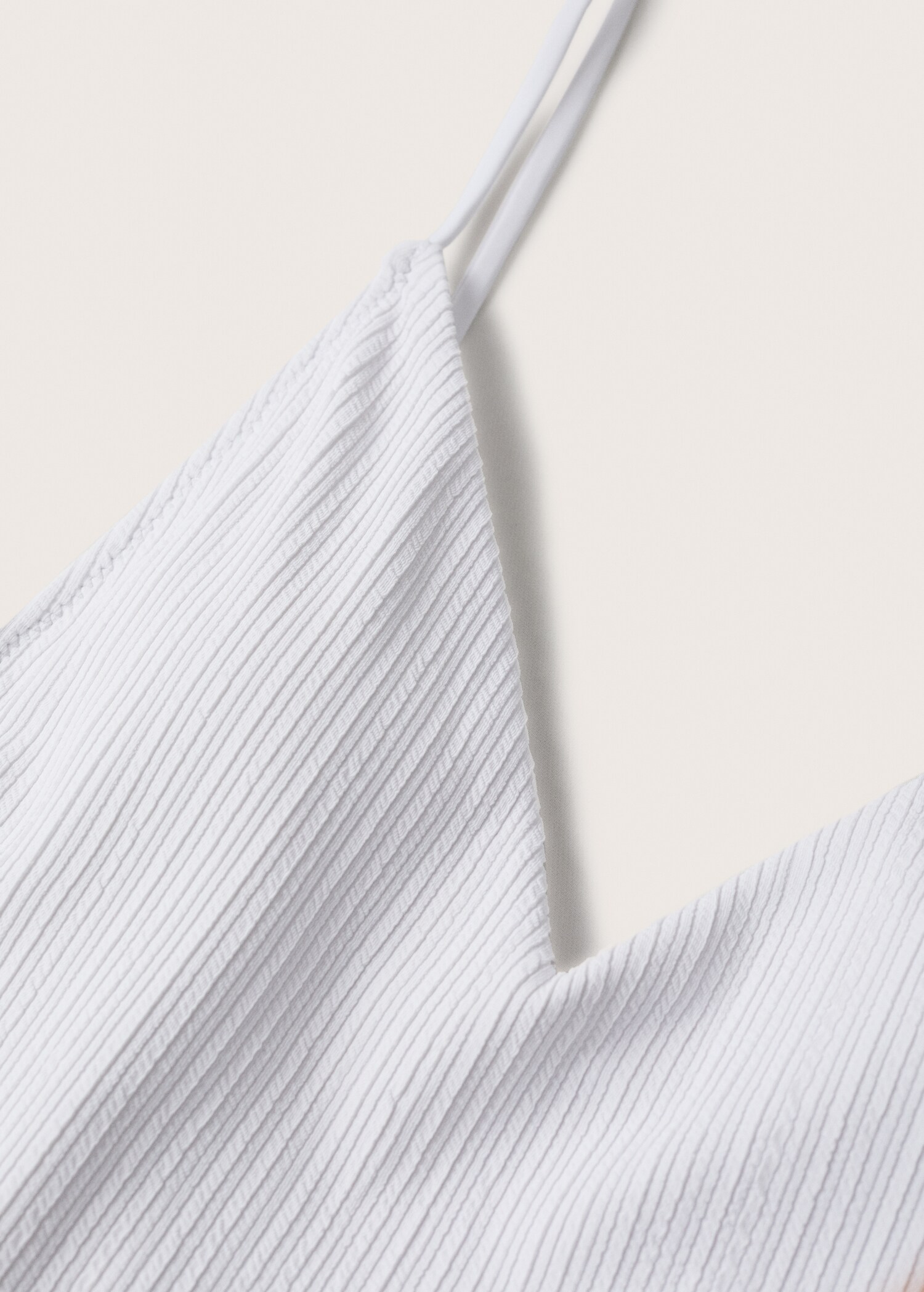 Textured swimsuit - Details of the article 8