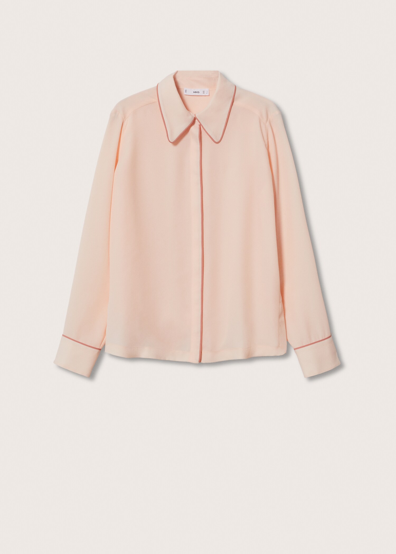 Contrast trim shirt - Article without model