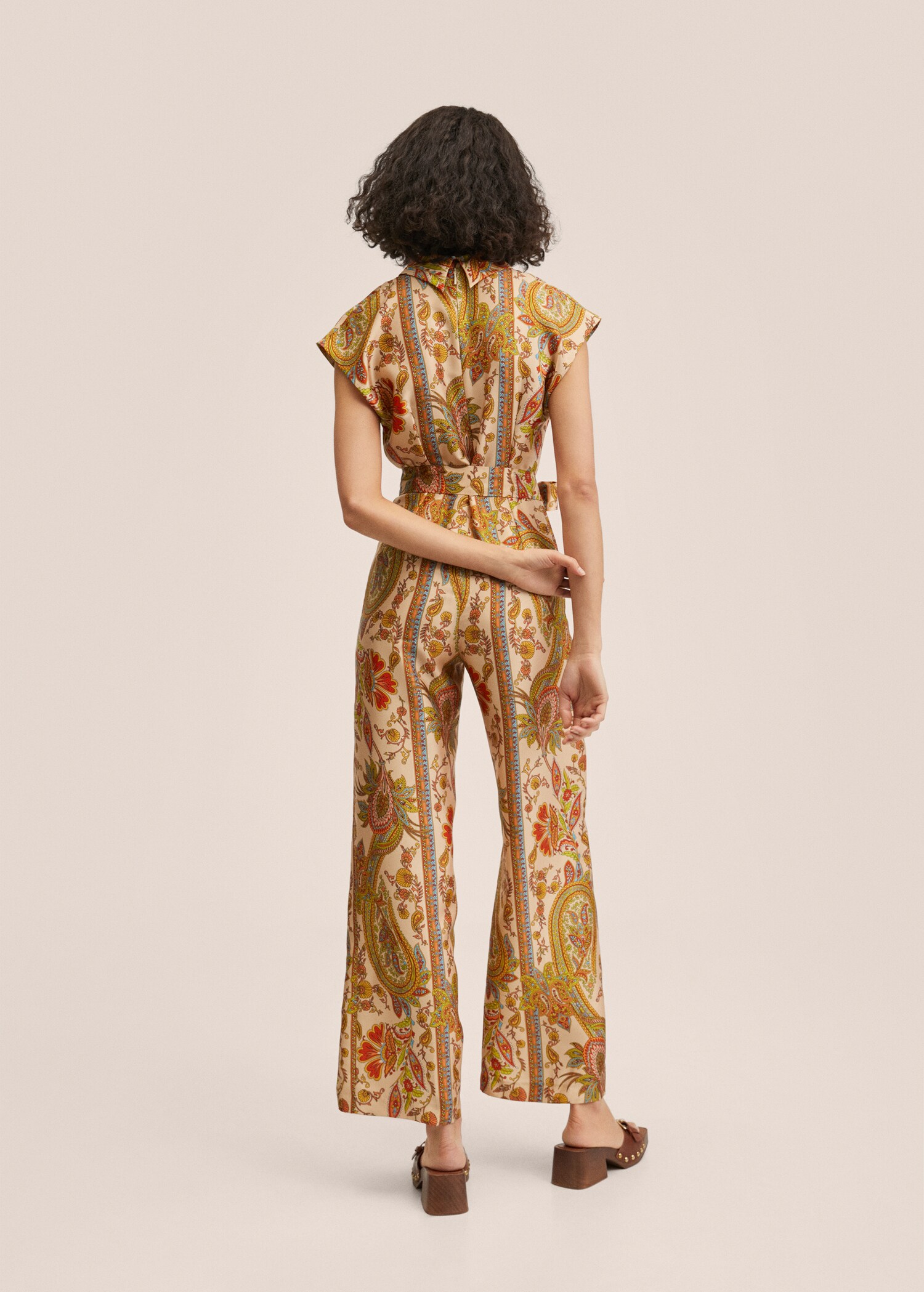 Jumpsuit mit Paisley-Muster - Rückseite des Artikels