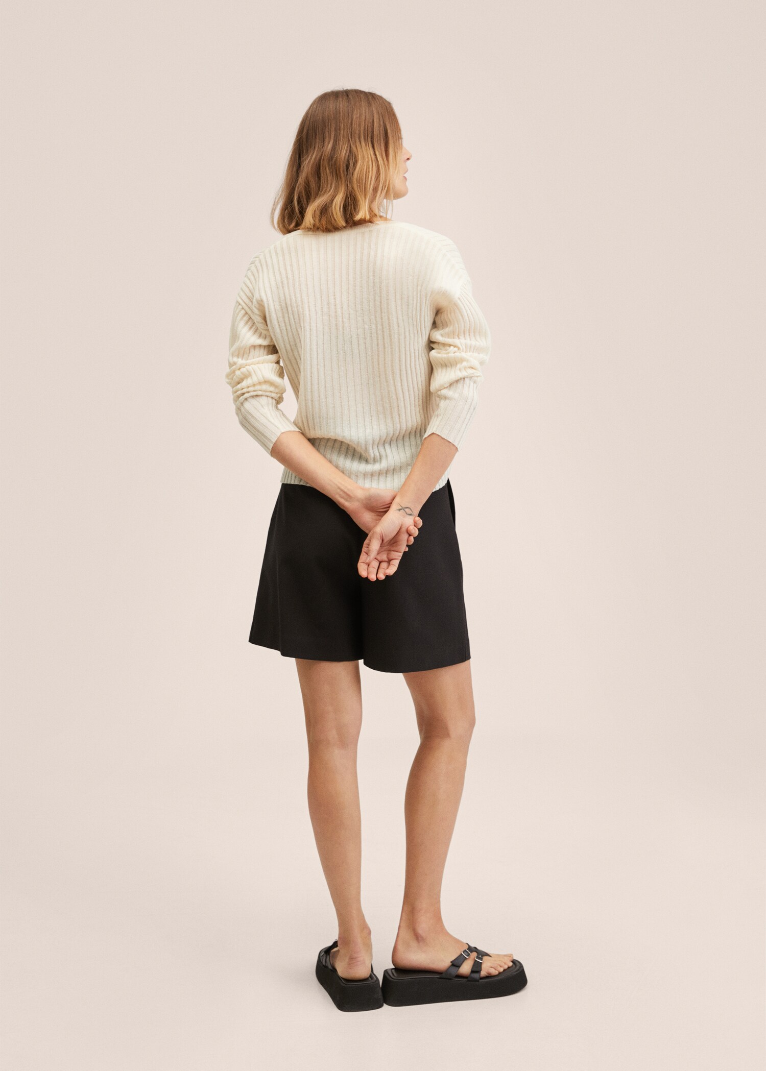 Jersey punto fino oversize - Reverso del artículo