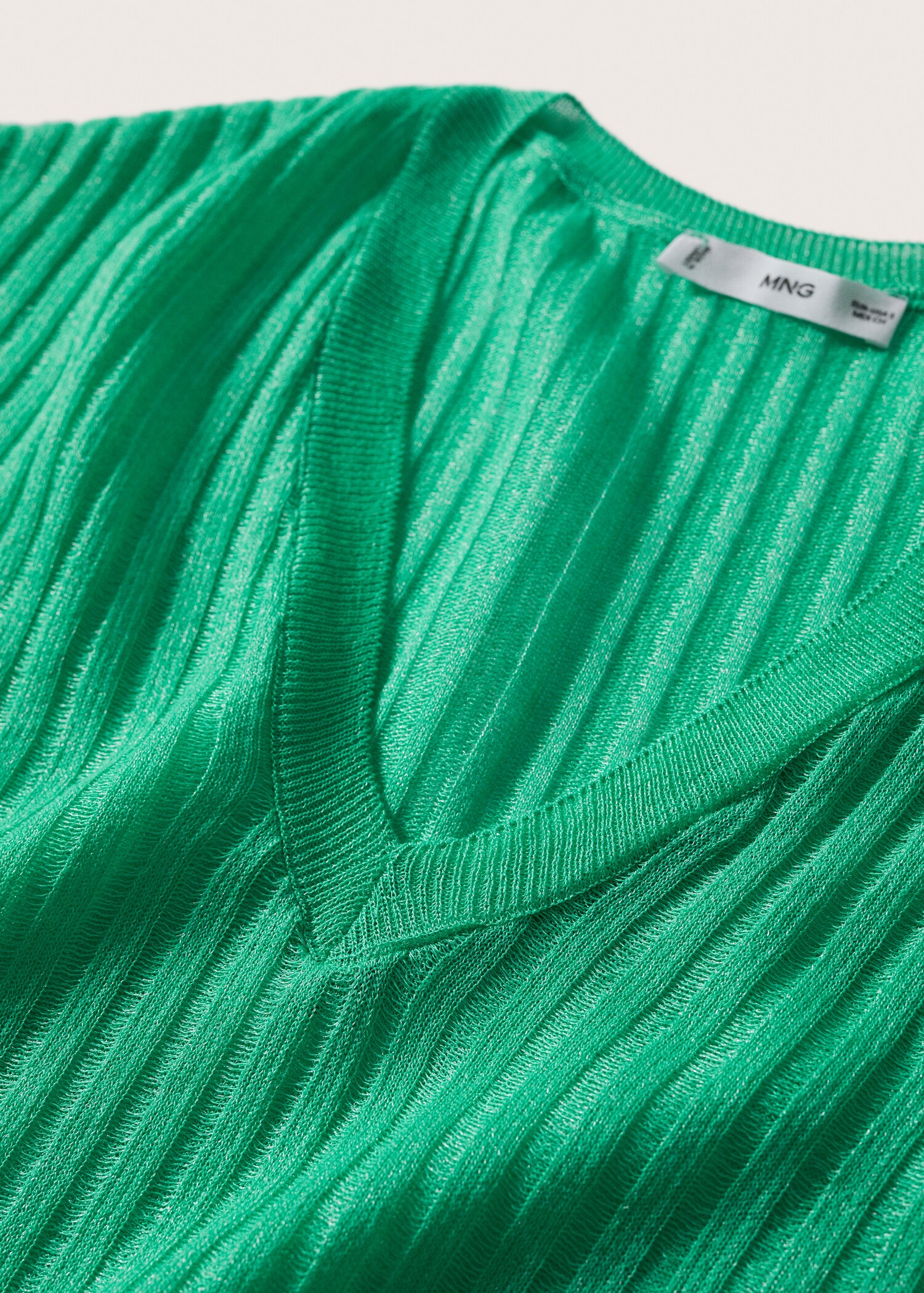 Oversized fine-knit sweater - Details of the article 8