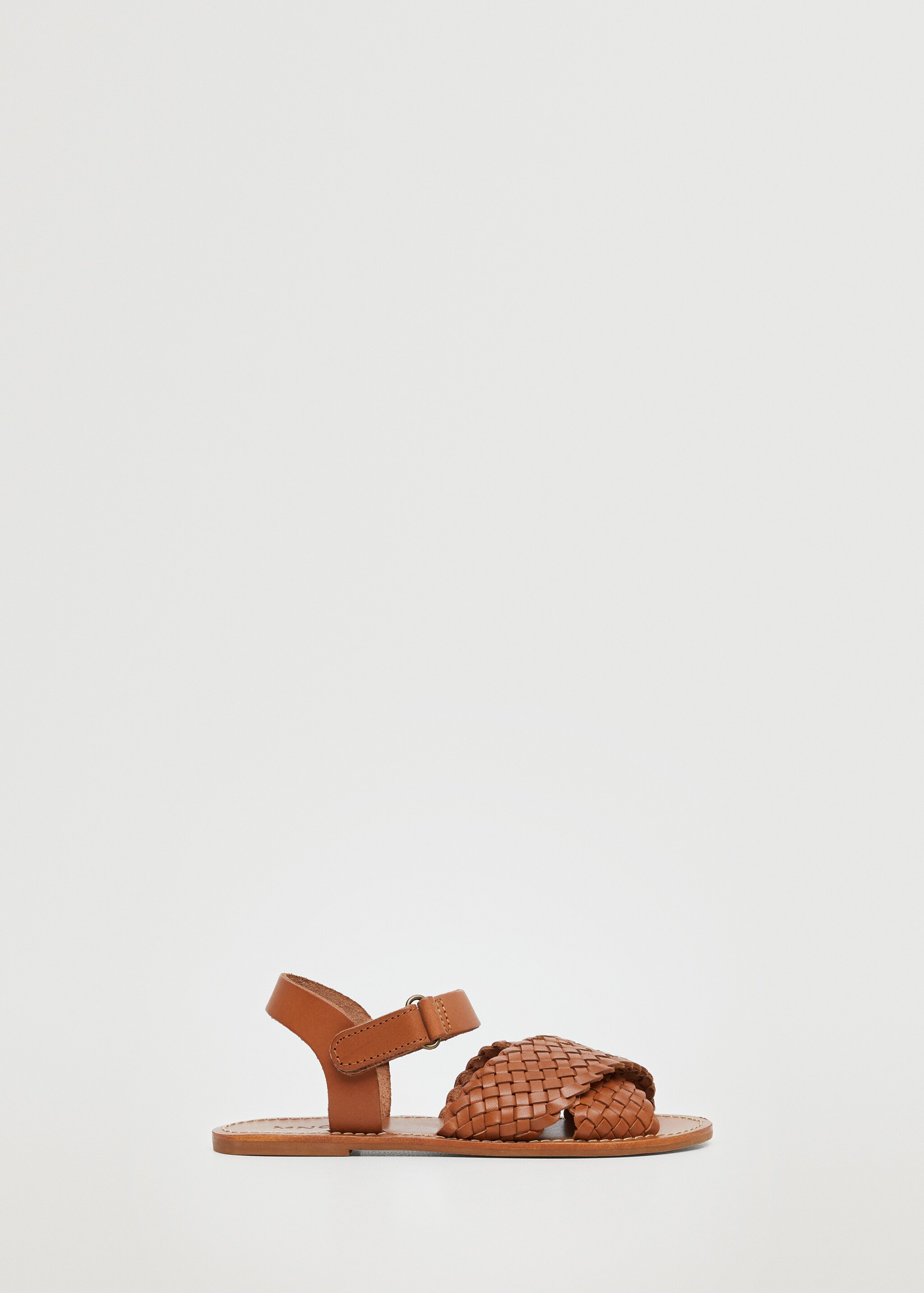 Leather braided sandals - Article without model