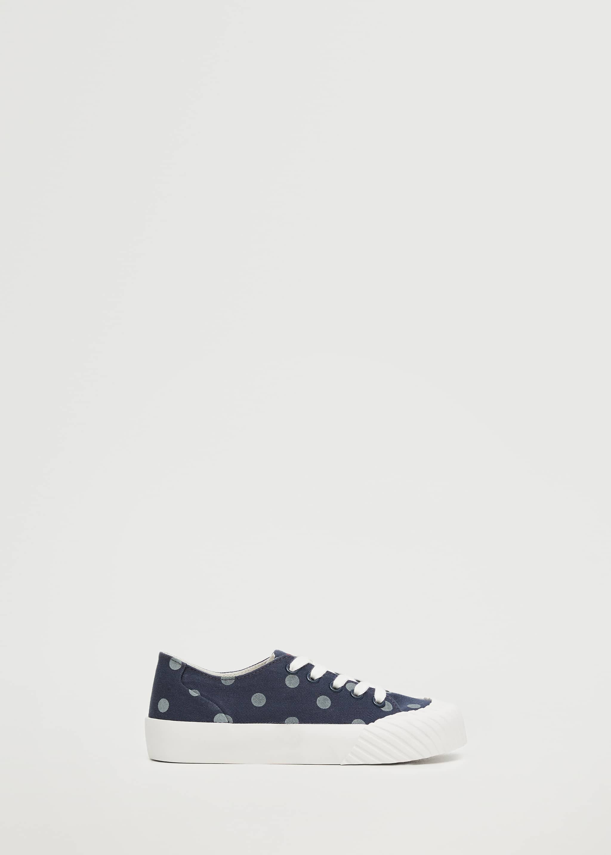 Dots denim sneakers - Article without model