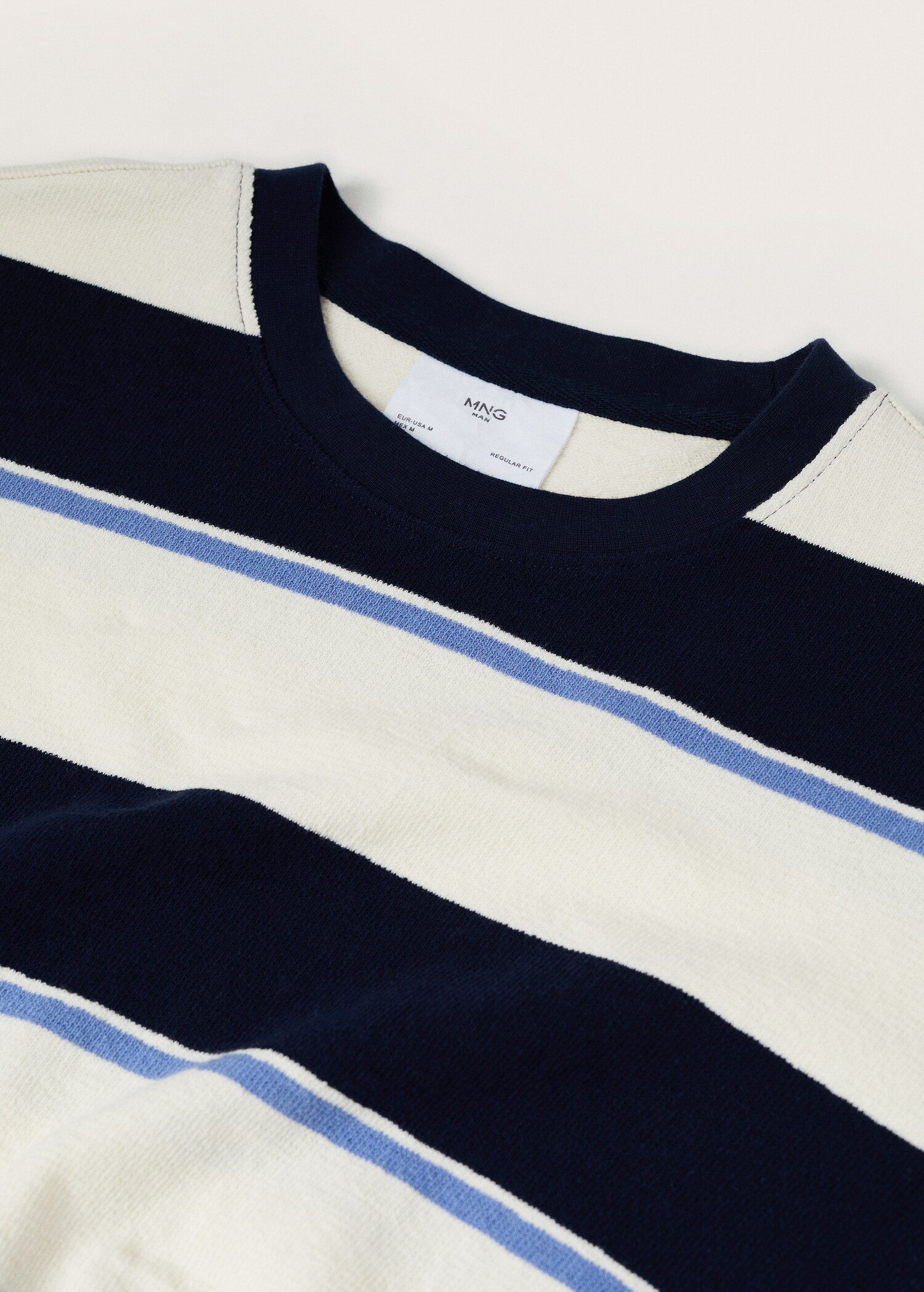 Striped cotton T-shirt - Details of the article 7