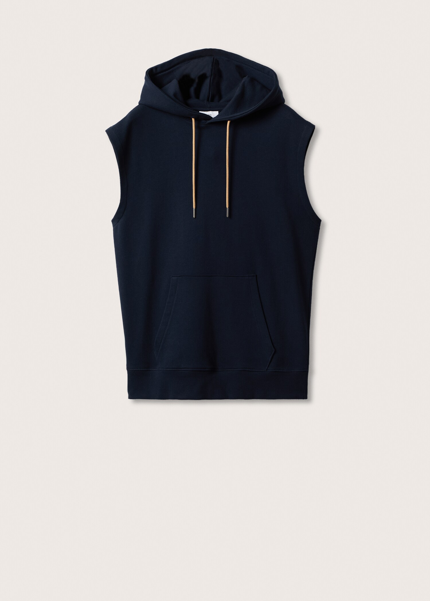 Bavlněná vesta s kapucí - Zboží bez modelu